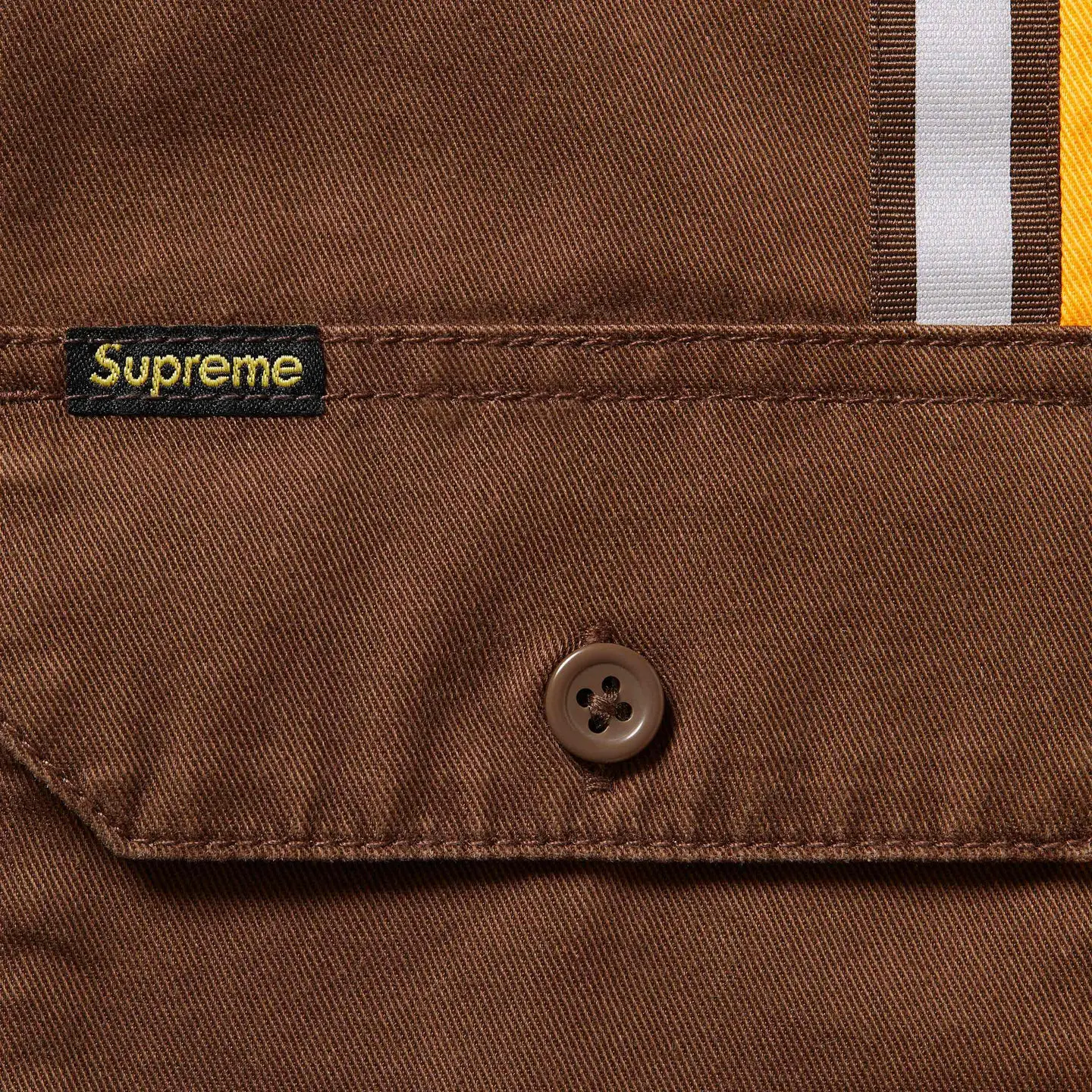 Supreme Supreme Reflective Stripe S/S Work Shirt