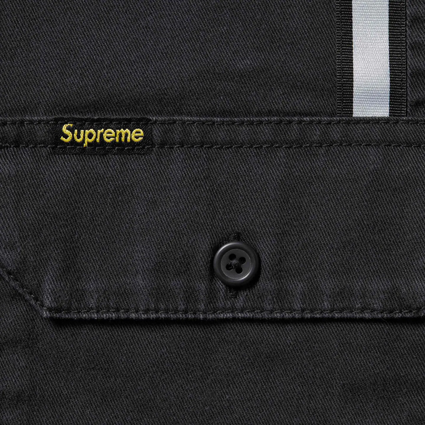 Supreme Supreme Reflective Stripe S/S Work Shirt