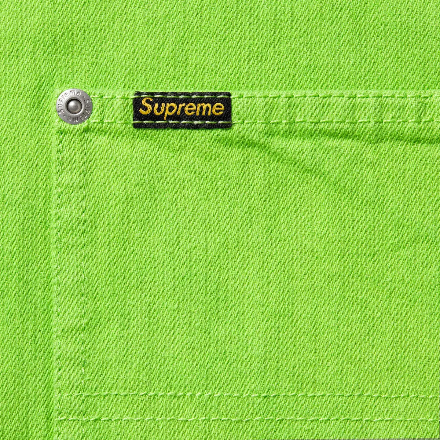 Supreme Supreme Loose Fit S/S Denim Painter Shirt