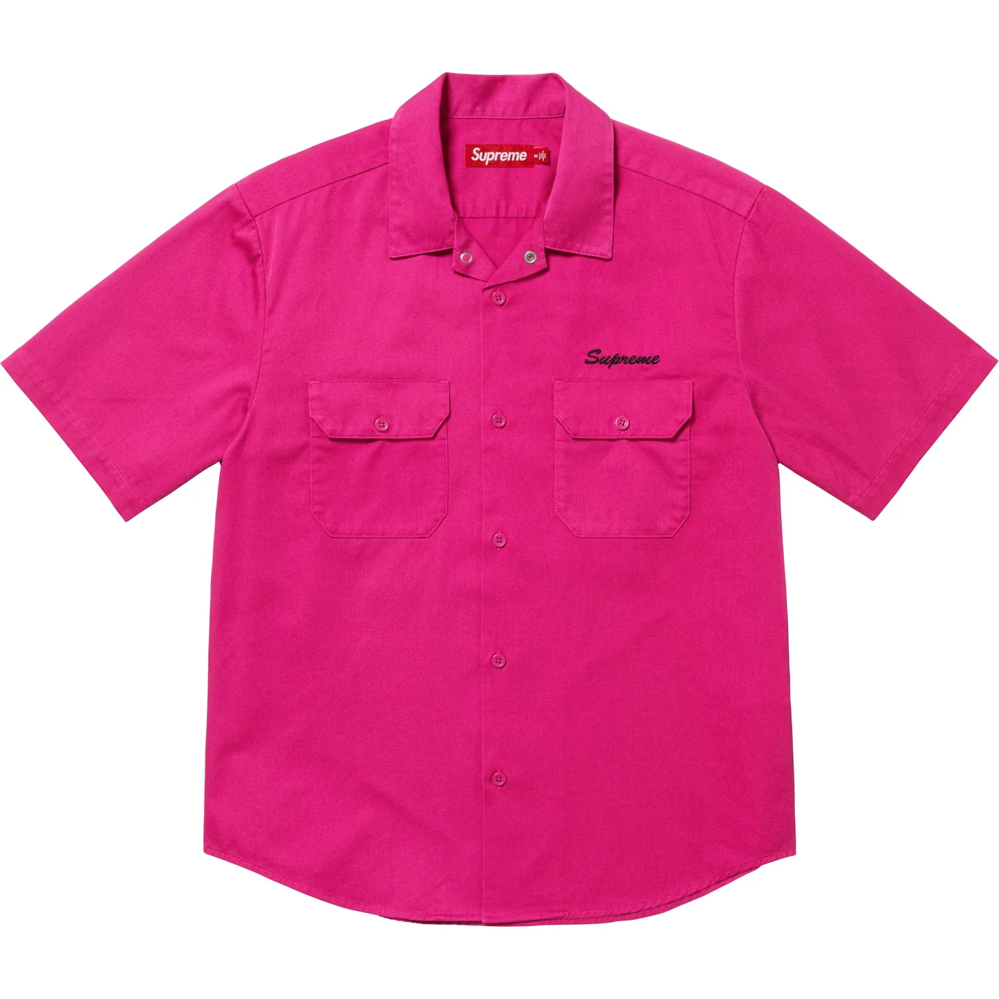 Supreme Supreme Rhinestone Pin Up S/S Work Shirt