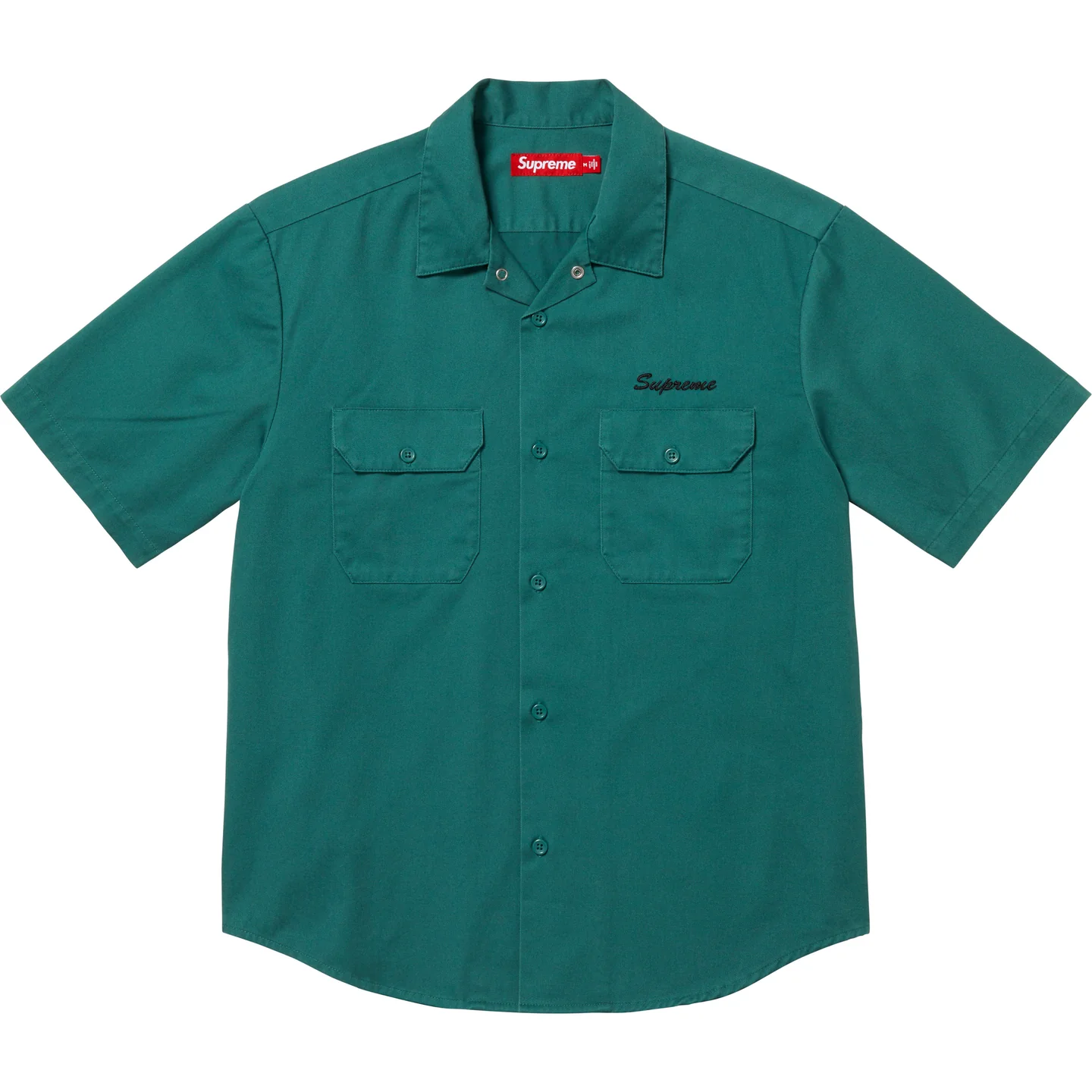 Supreme Supreme Rhinestone Pin Up S/S Work Shirt
