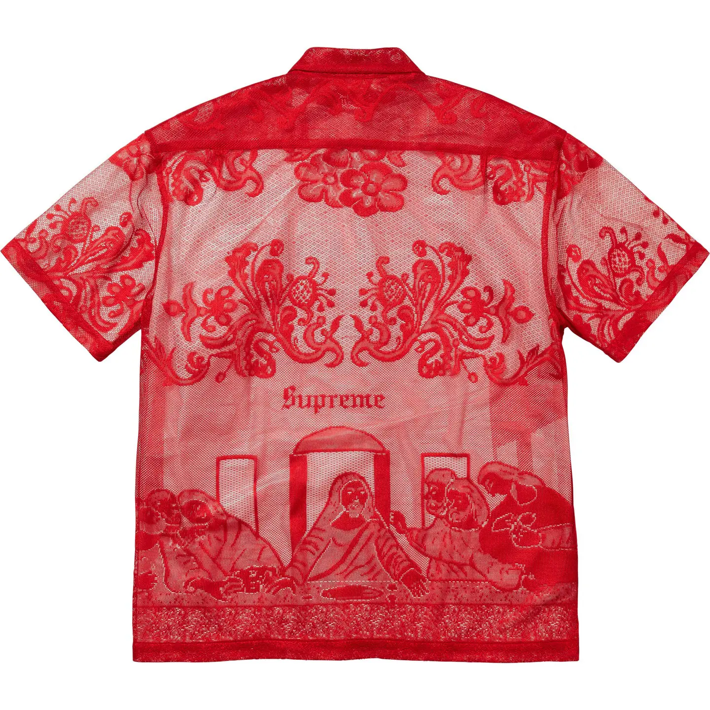 Supreme Last Supper Lace S/S Shirt