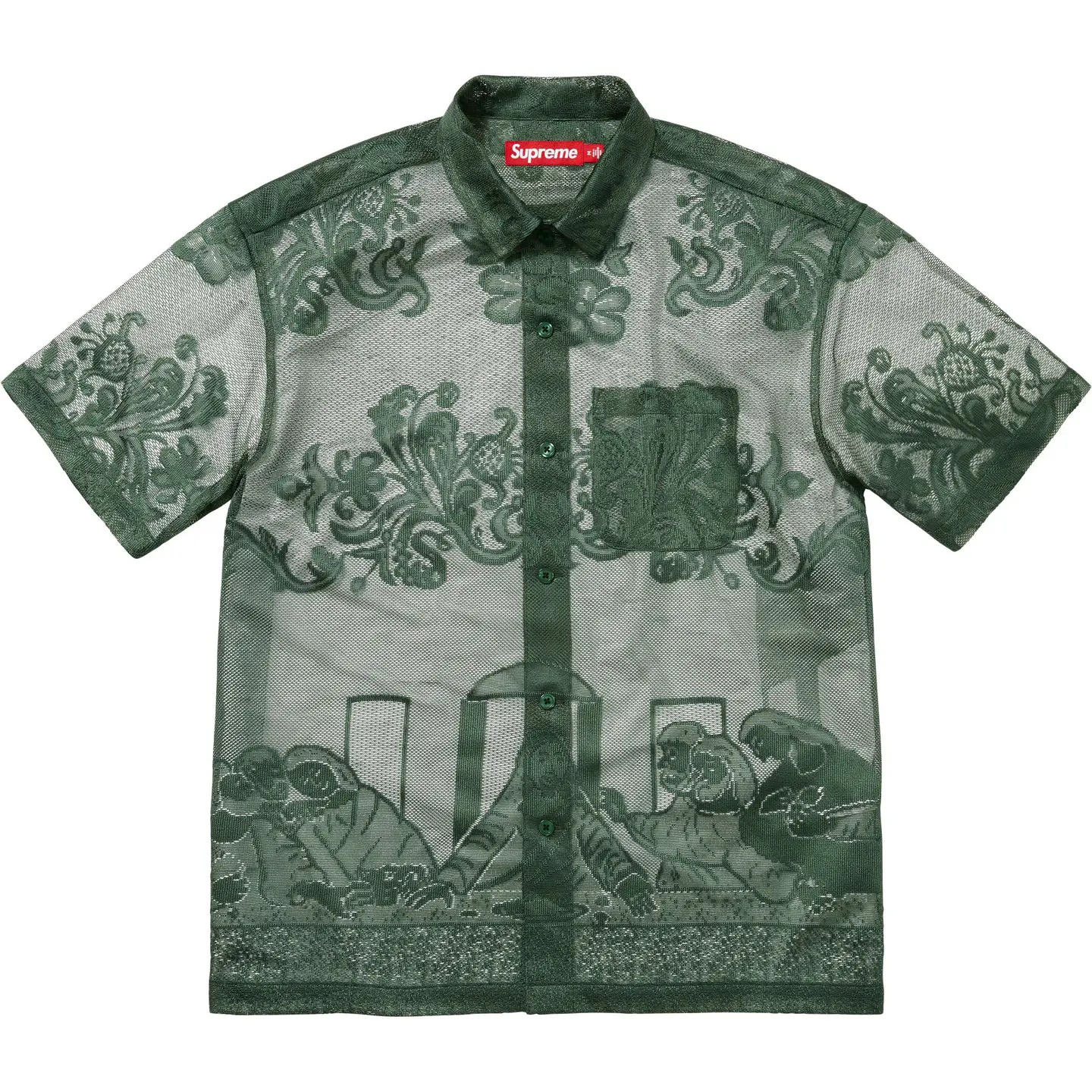 Supreme Last Supper Lace S/S Shirt