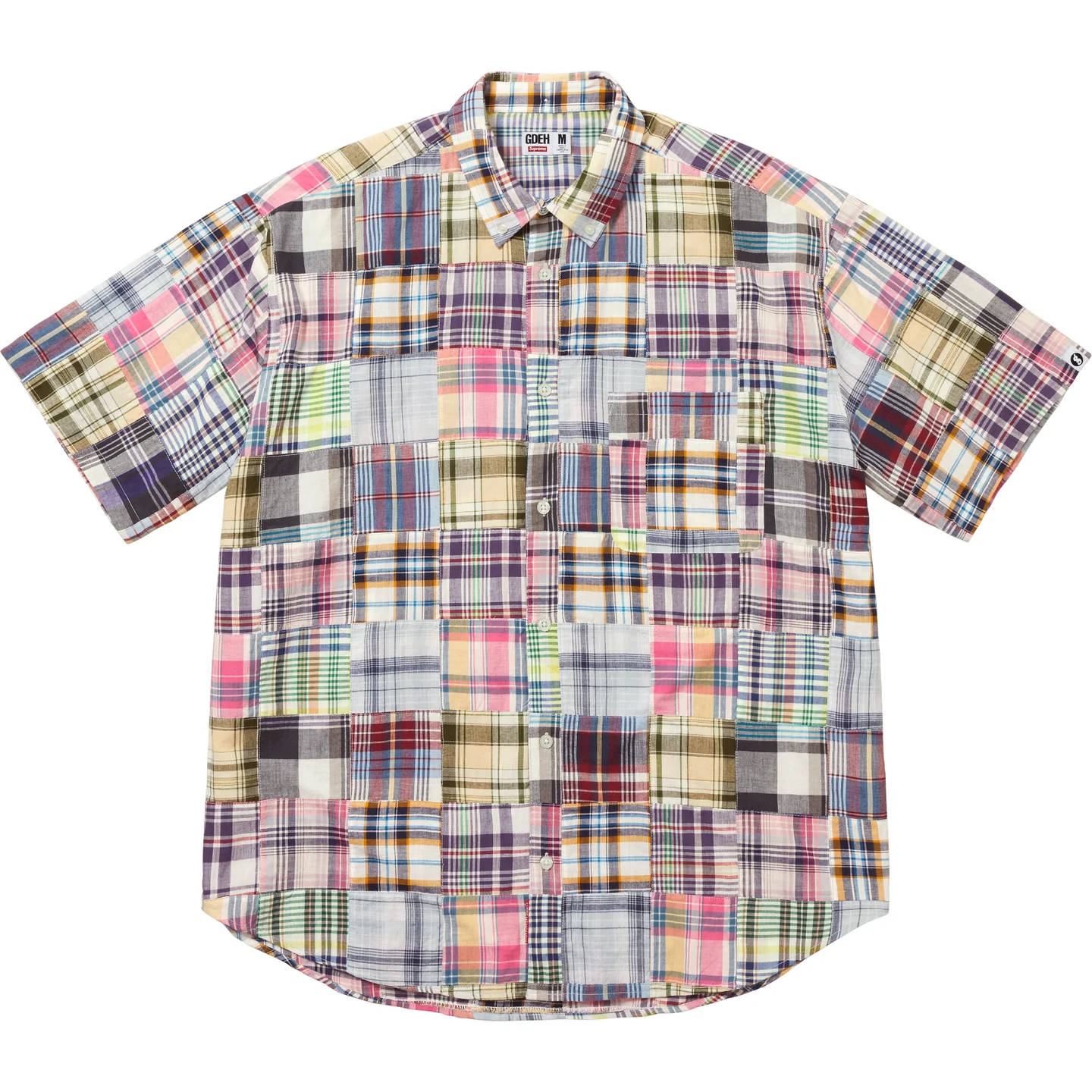 Supreme Supreme®/GOODENOUGH Patchwork Madras S/S Shirt