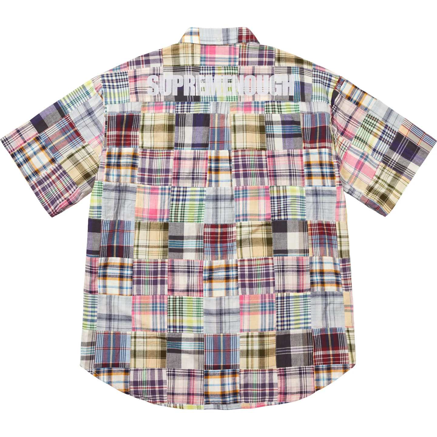 Supreme Supreme®/GOODENOUGH Patchwork Madras S/S Shirt