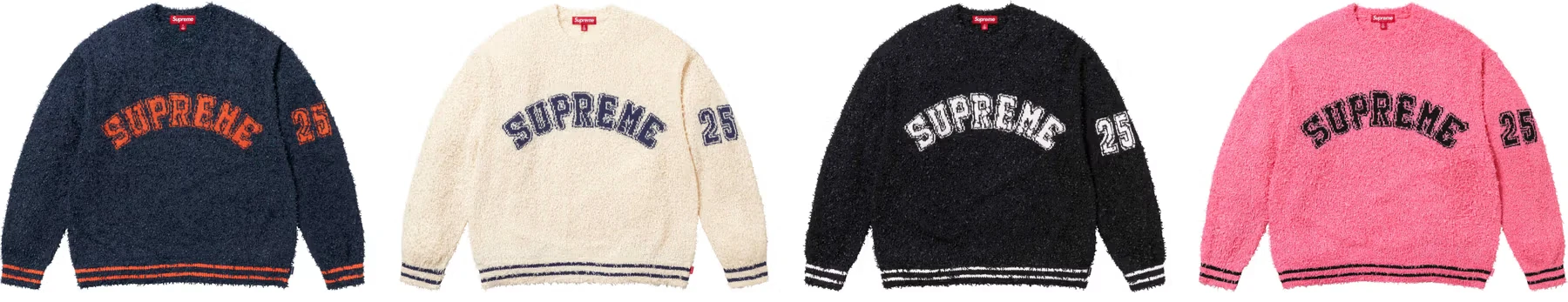 Supreme Supreme Textured Arc Sweater