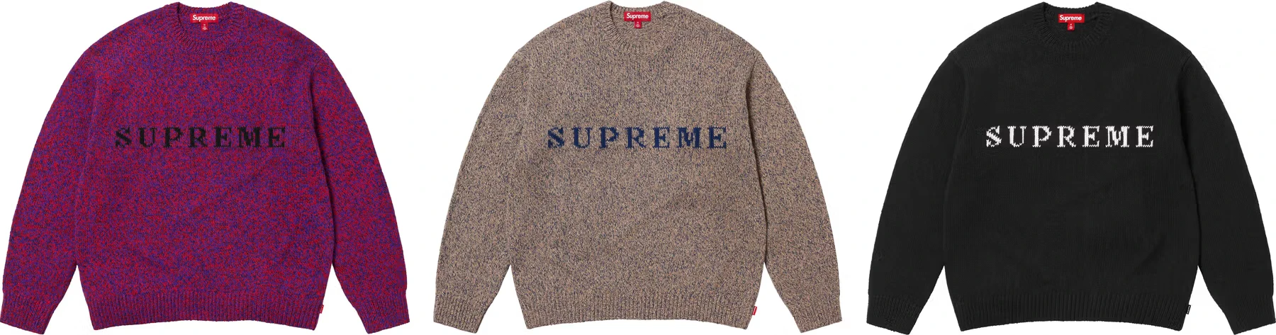 Contrast Logo Sweater | Supreme 25ss
