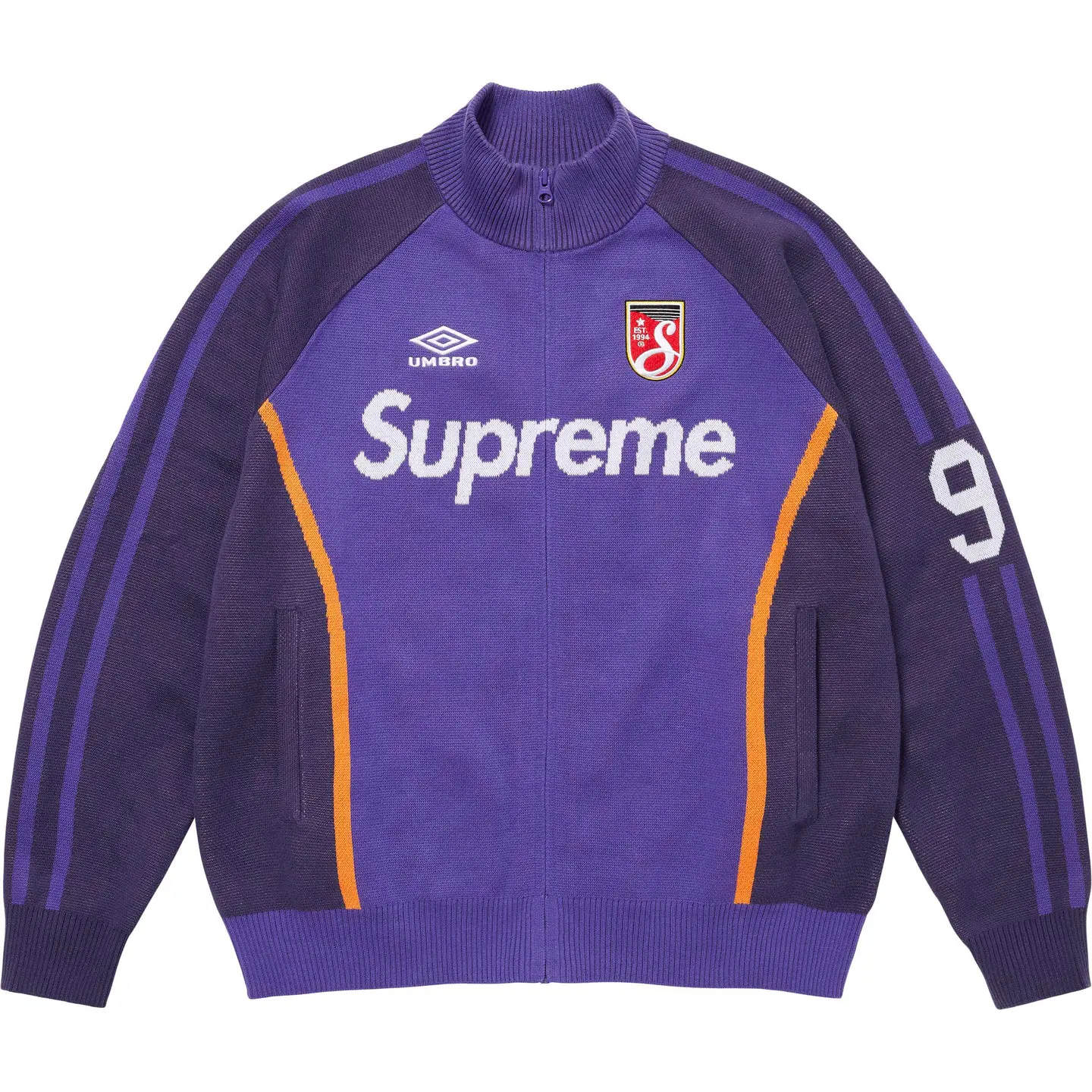 Supreme Supreme®/Umbro® Zip Up Sweater