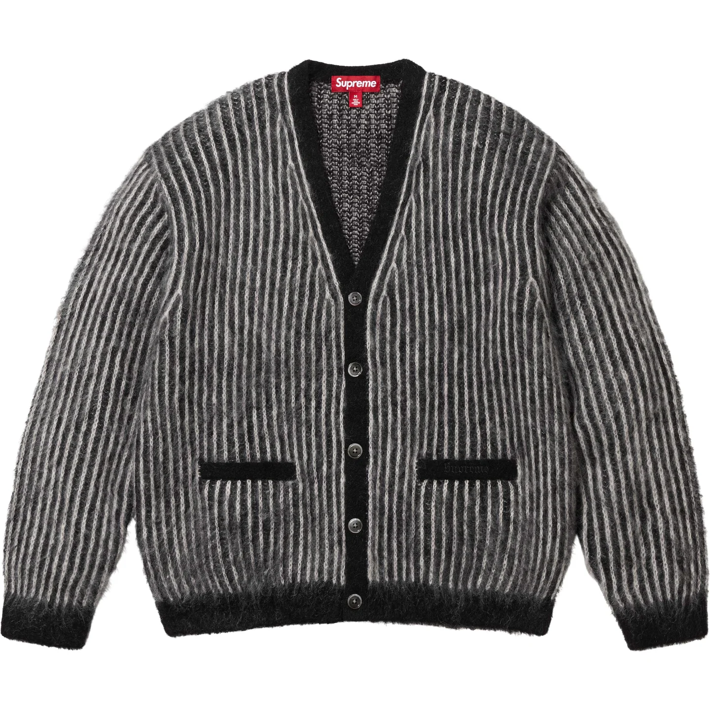 Supreme Supreme 2-Tone Mohair Cardigan