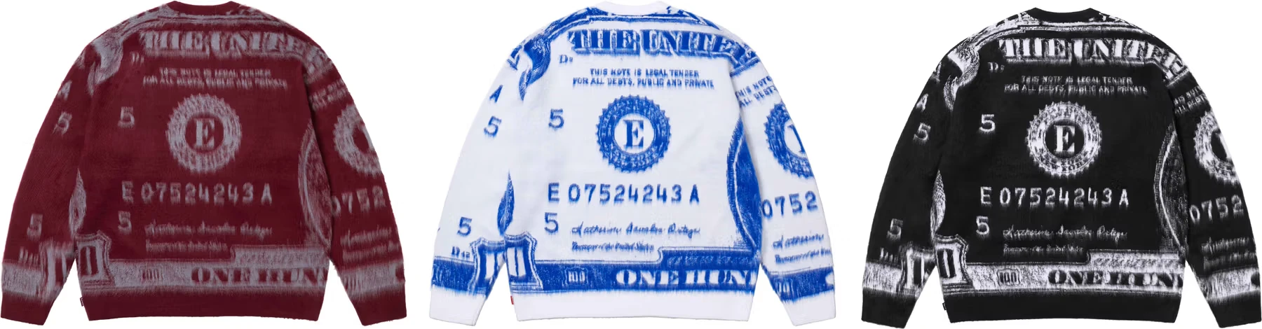 Supreme Supreme Money Sweater