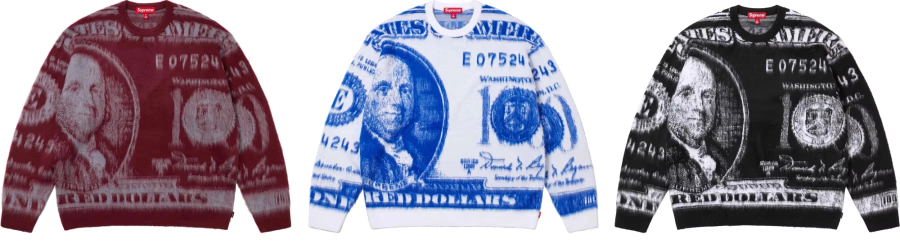 Supreme Supreme Money Sweater
