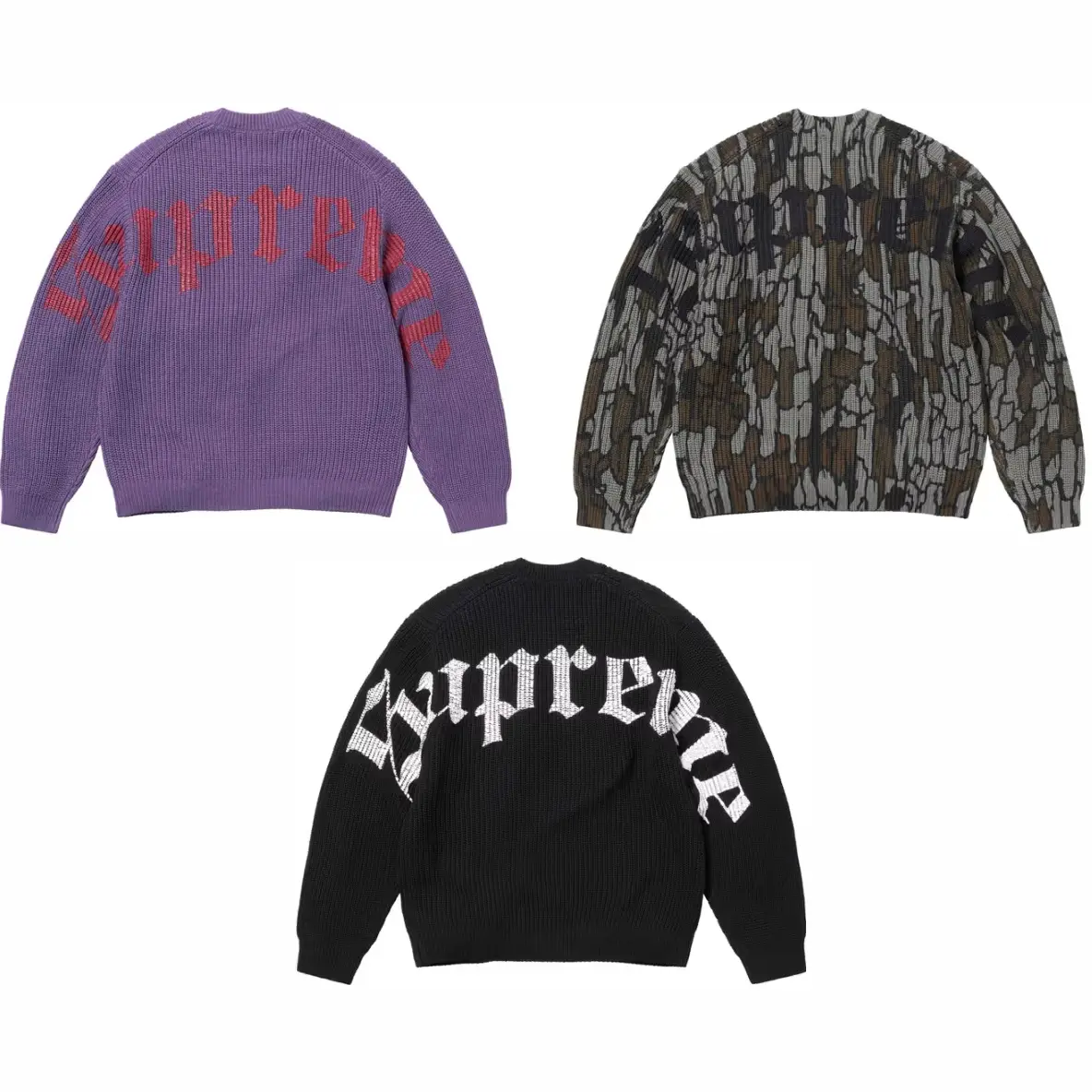 Supreme Old English Printed Sweater