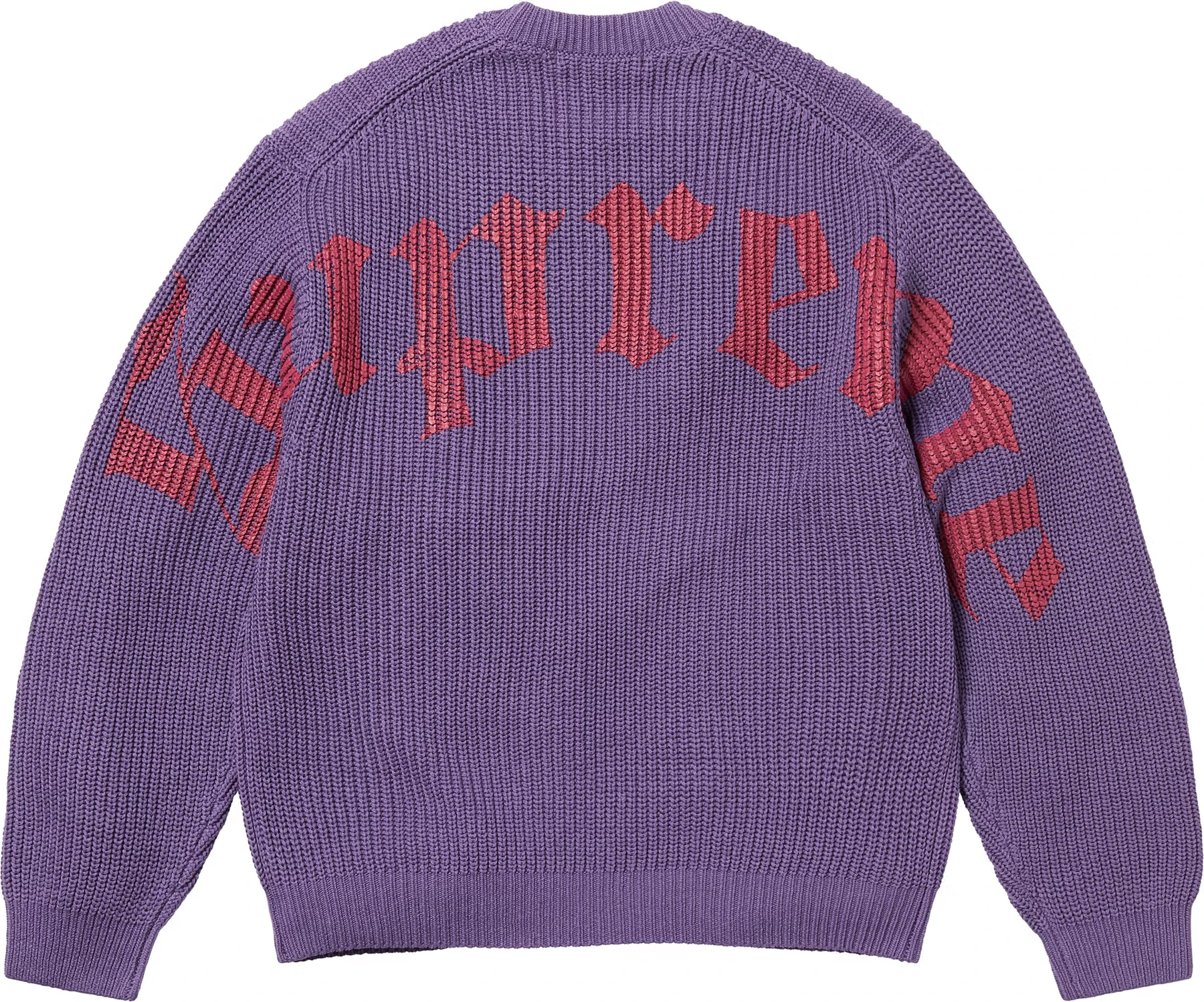 Supreme Old English Sweater (SS24) - $148