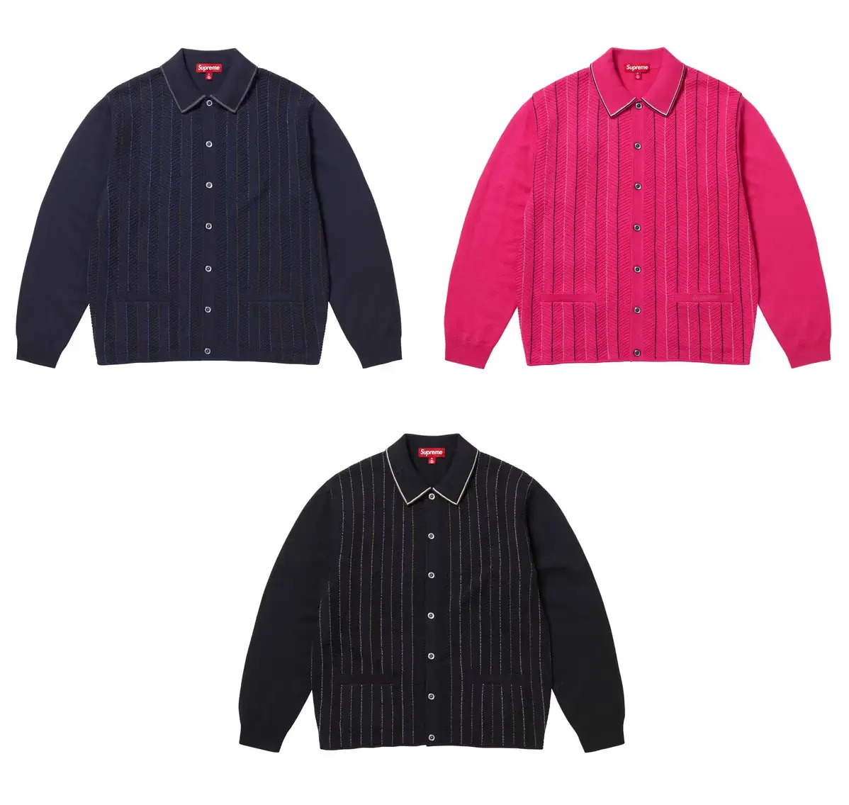 Herringbone Cardigan | Supreme 25ss Herringbone Cardigan | Supreme 25ss