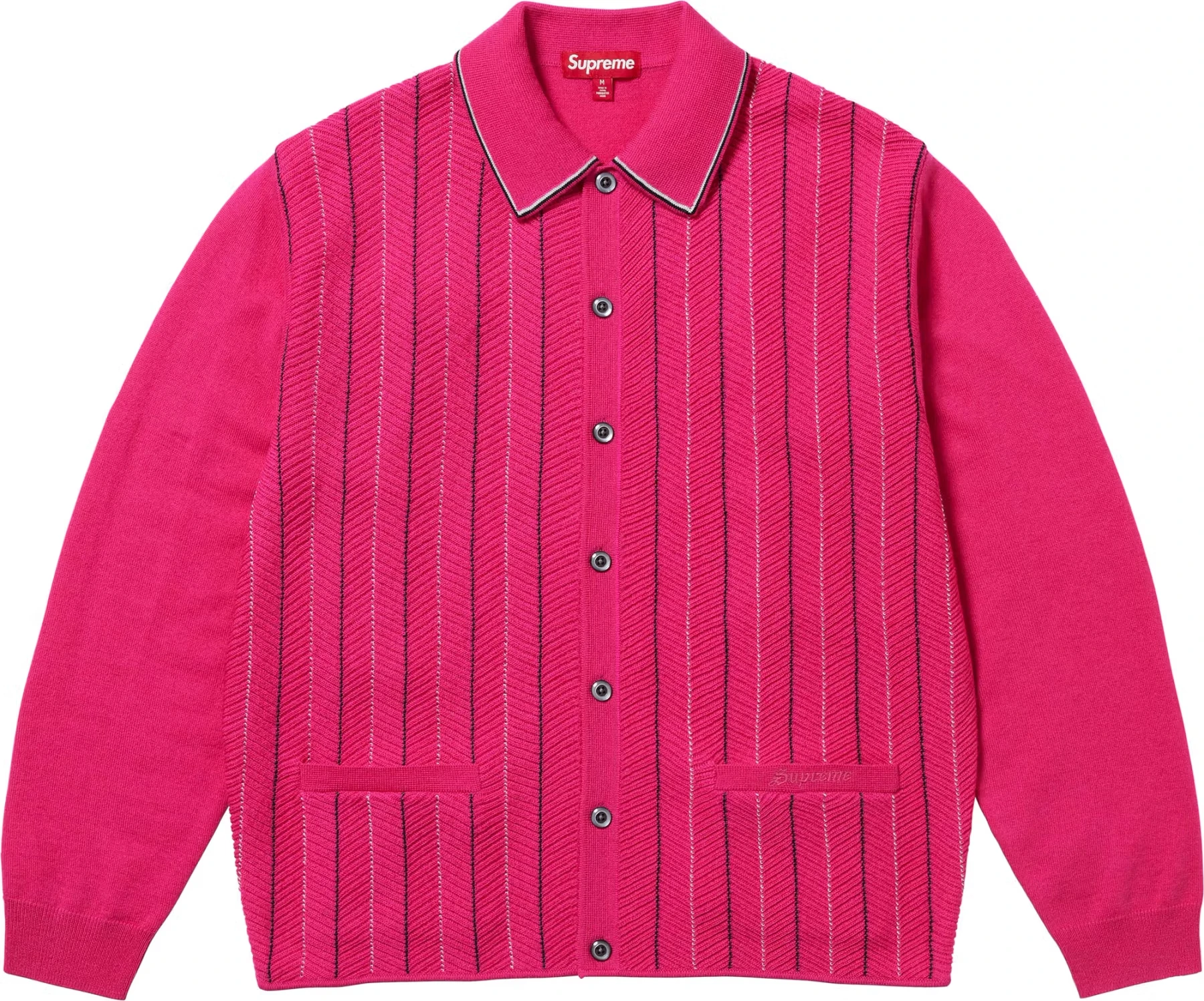 Supreme Herringbone Cardigan