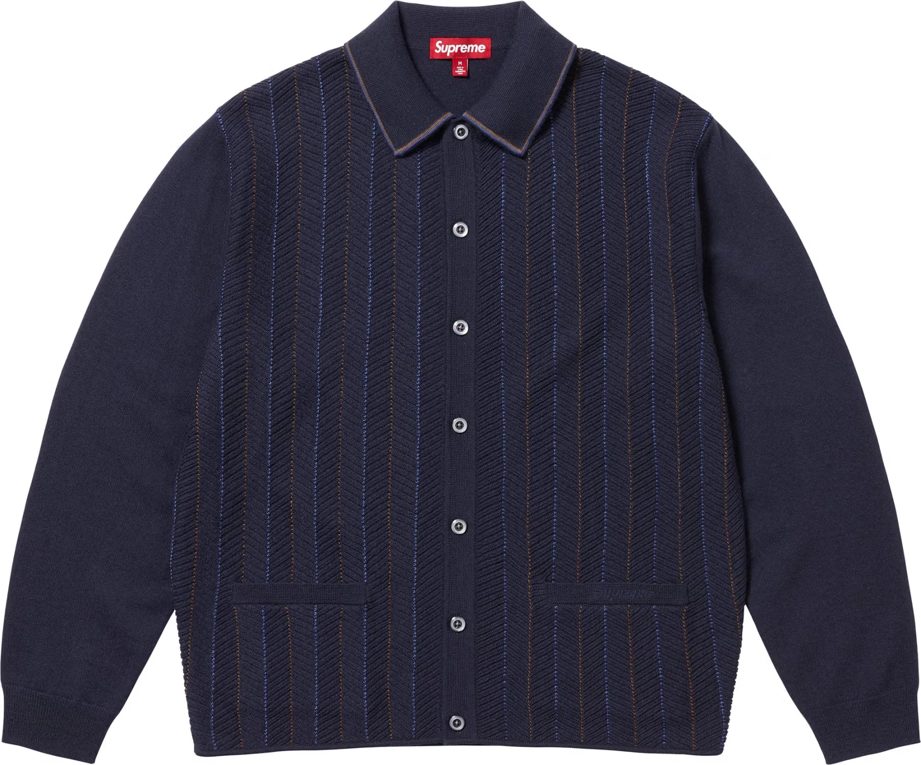 Supreme Herringbone Cardigan