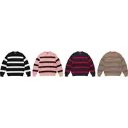 Supreme Loose Gauge Stripe Small Box Sweater