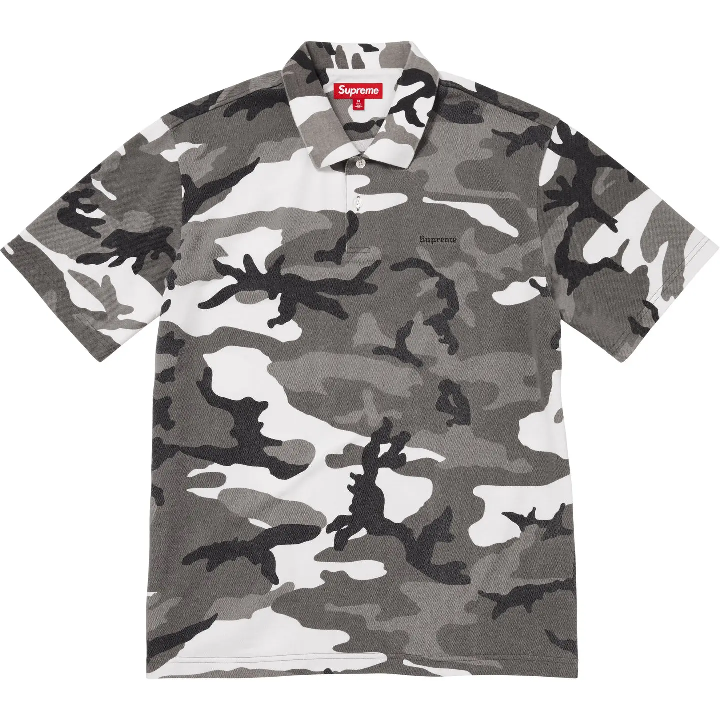 Supreme Supreme Washed Camo Polo