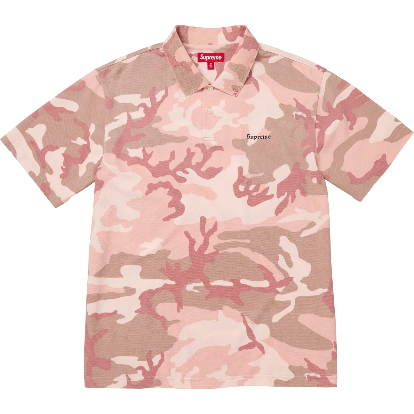 Supreme Supreme Washed Camo Polo