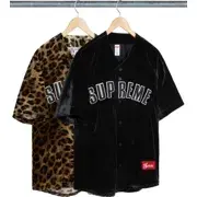Supreme Velvet Baseball Jersey