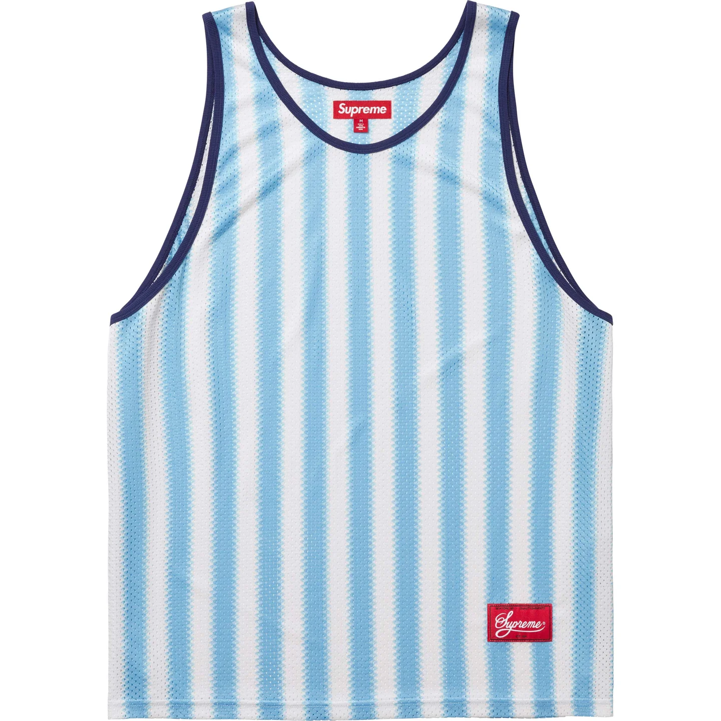 Supreme Supreme Stripe Mesh Tank Top