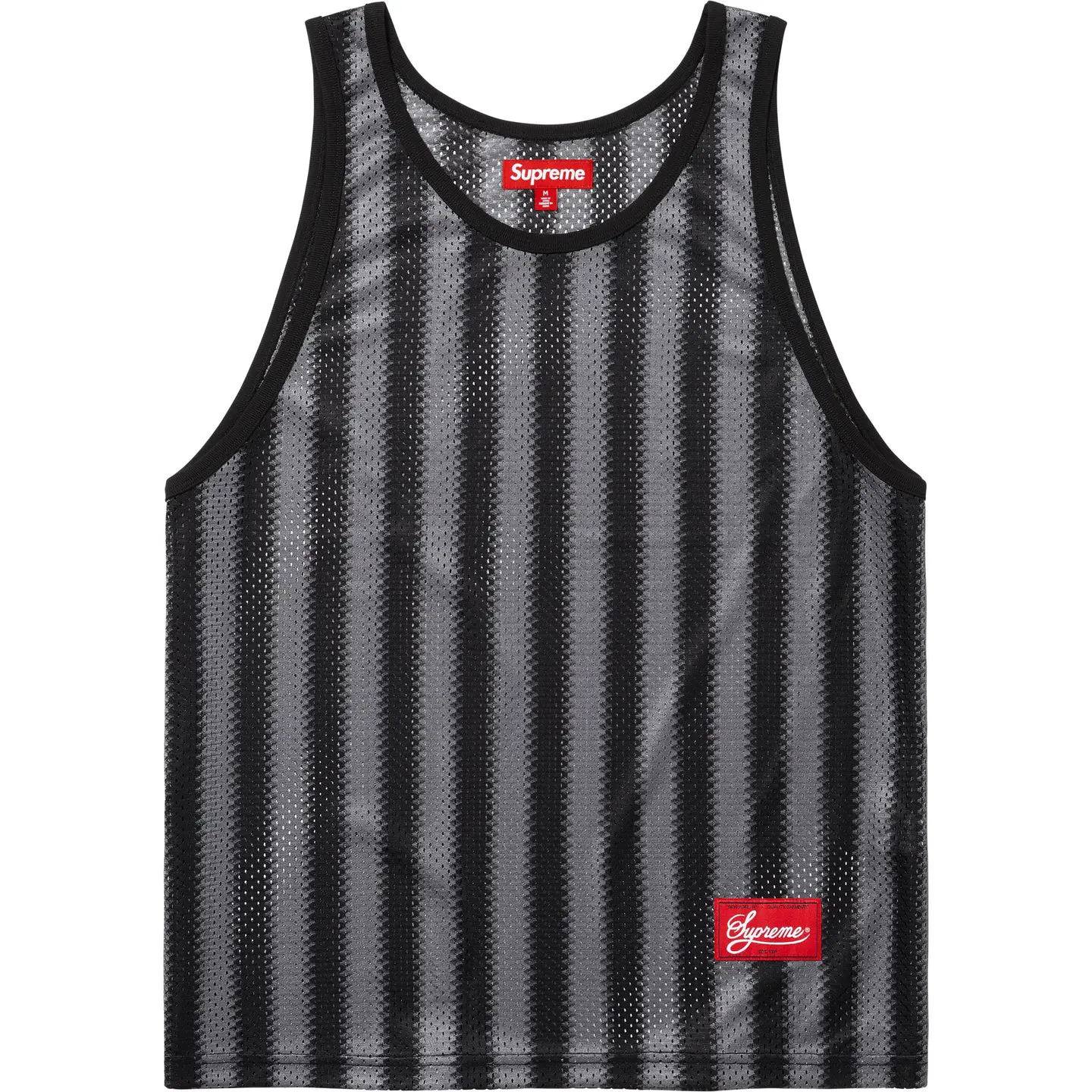 Supreme Supreme Stripe Mesh Tank Top
