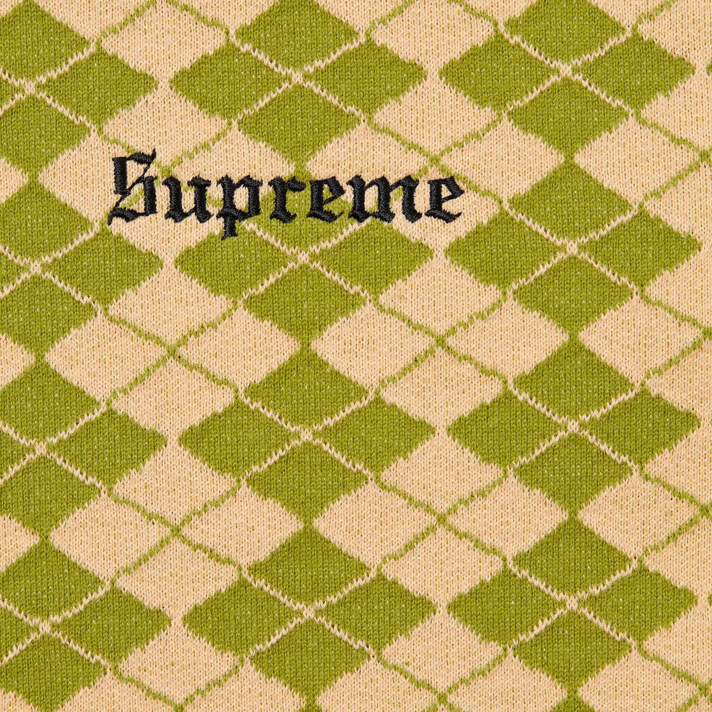 Supreme Supreme Diamond Jacquard S/S Top
