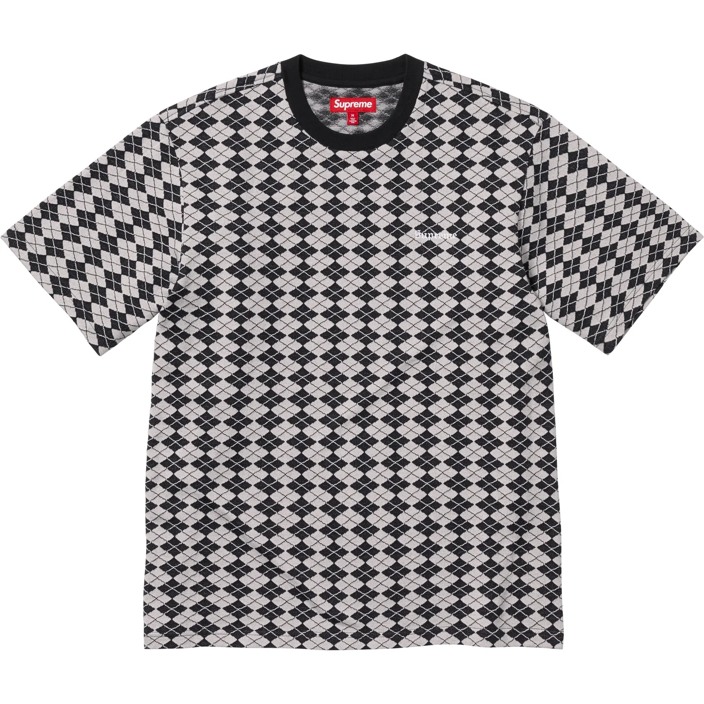 Supreme Supreme Diamond Jacquard S/S Top