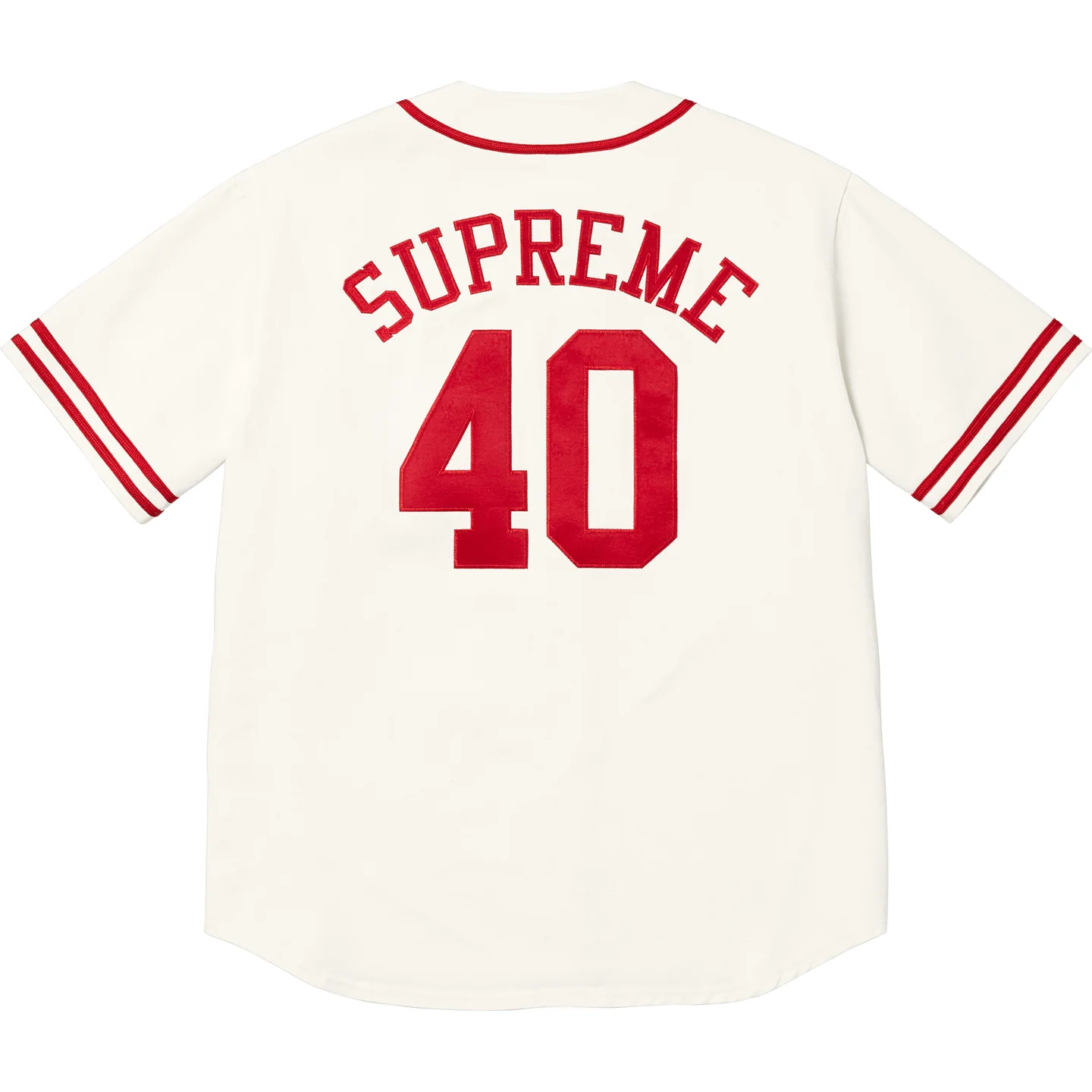 Supreme Supreme Supreme/40 Acres Twill Baseball Jersey