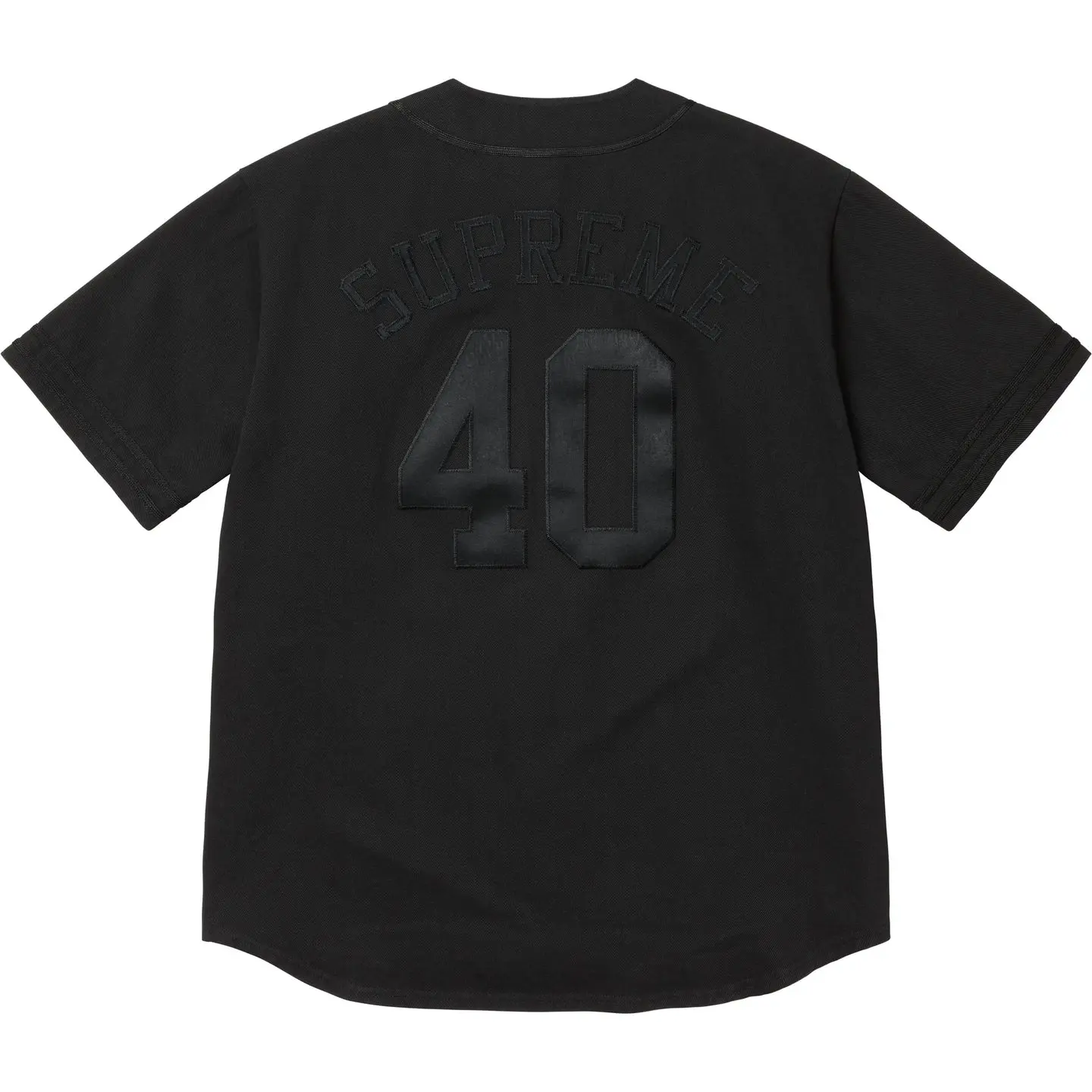 Supreme Supreme Supreme/40 Acres Twill Baseball Jersey