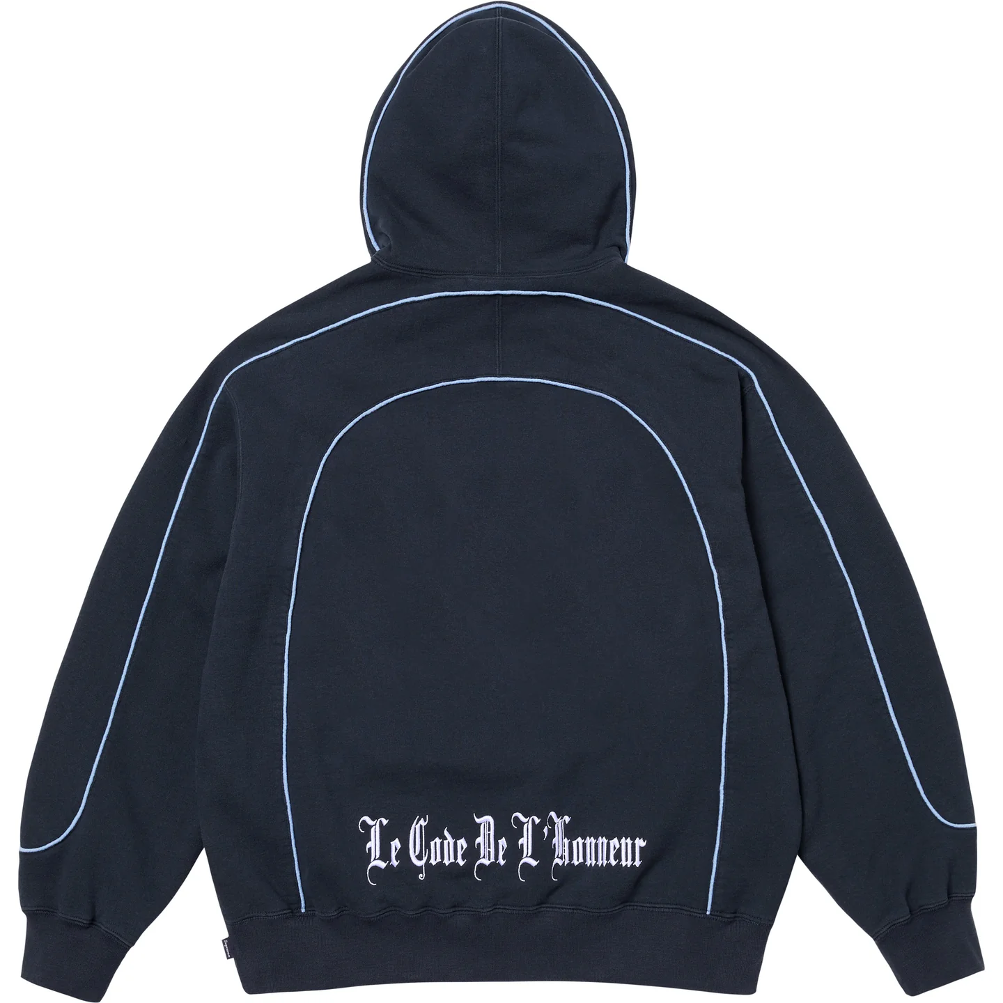 Supreme Supreme Curve Piping Hooded Sweatshirt