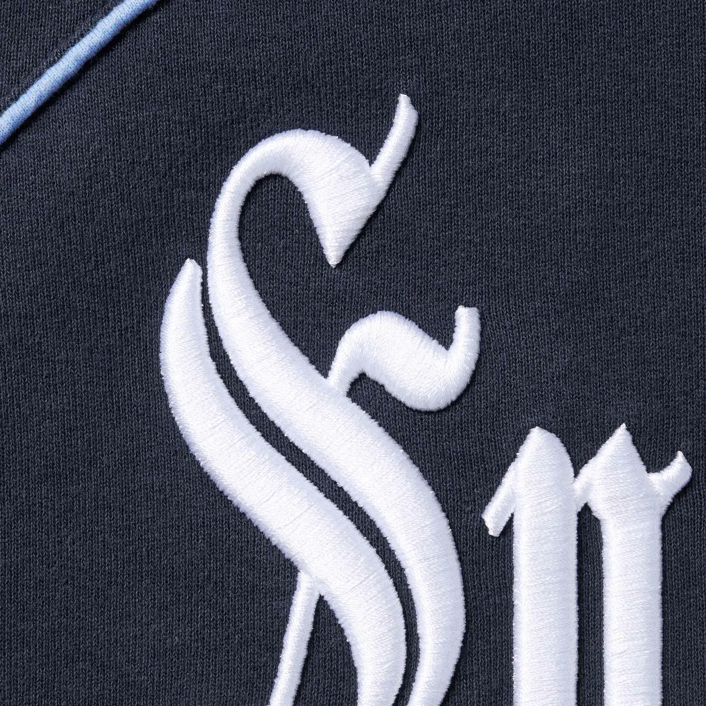 Supreme Supreme Curve Piping Hooded Sweatshirt