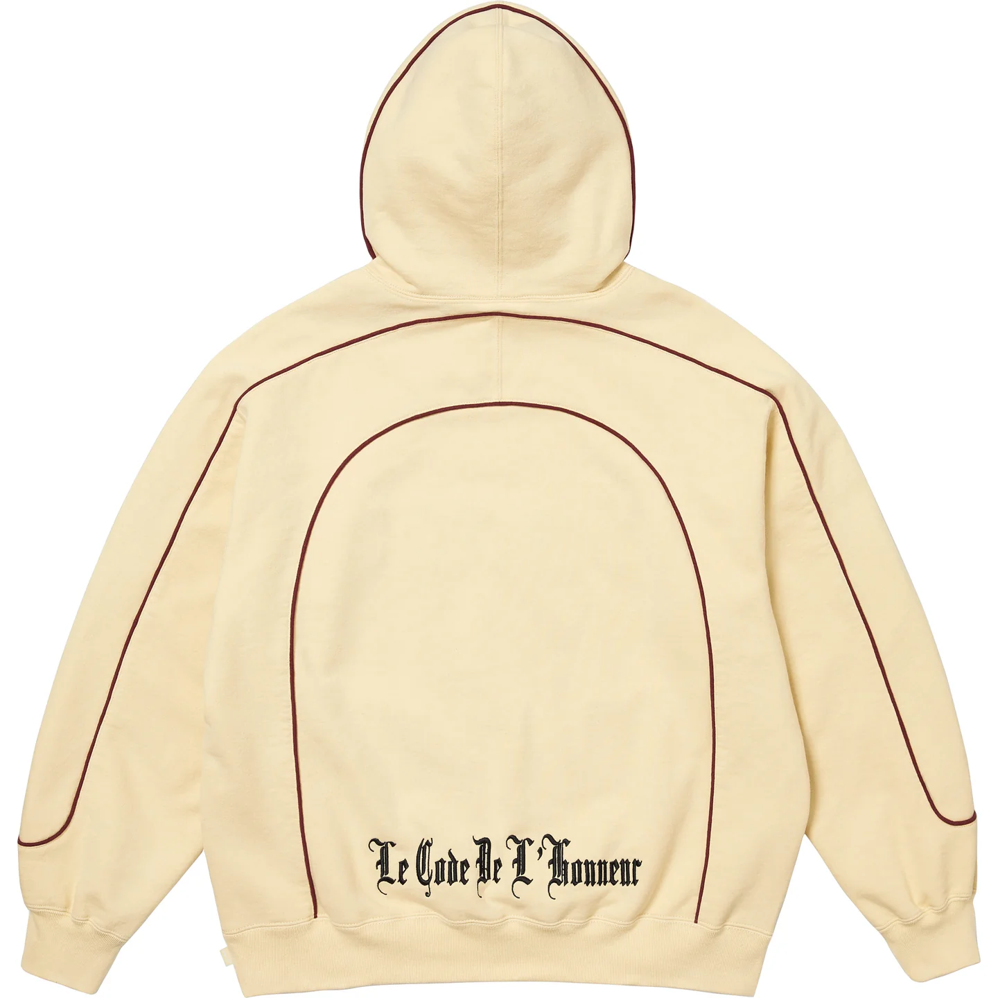 Supreme Supreme Curve Piping Hooded Sweatshirt
