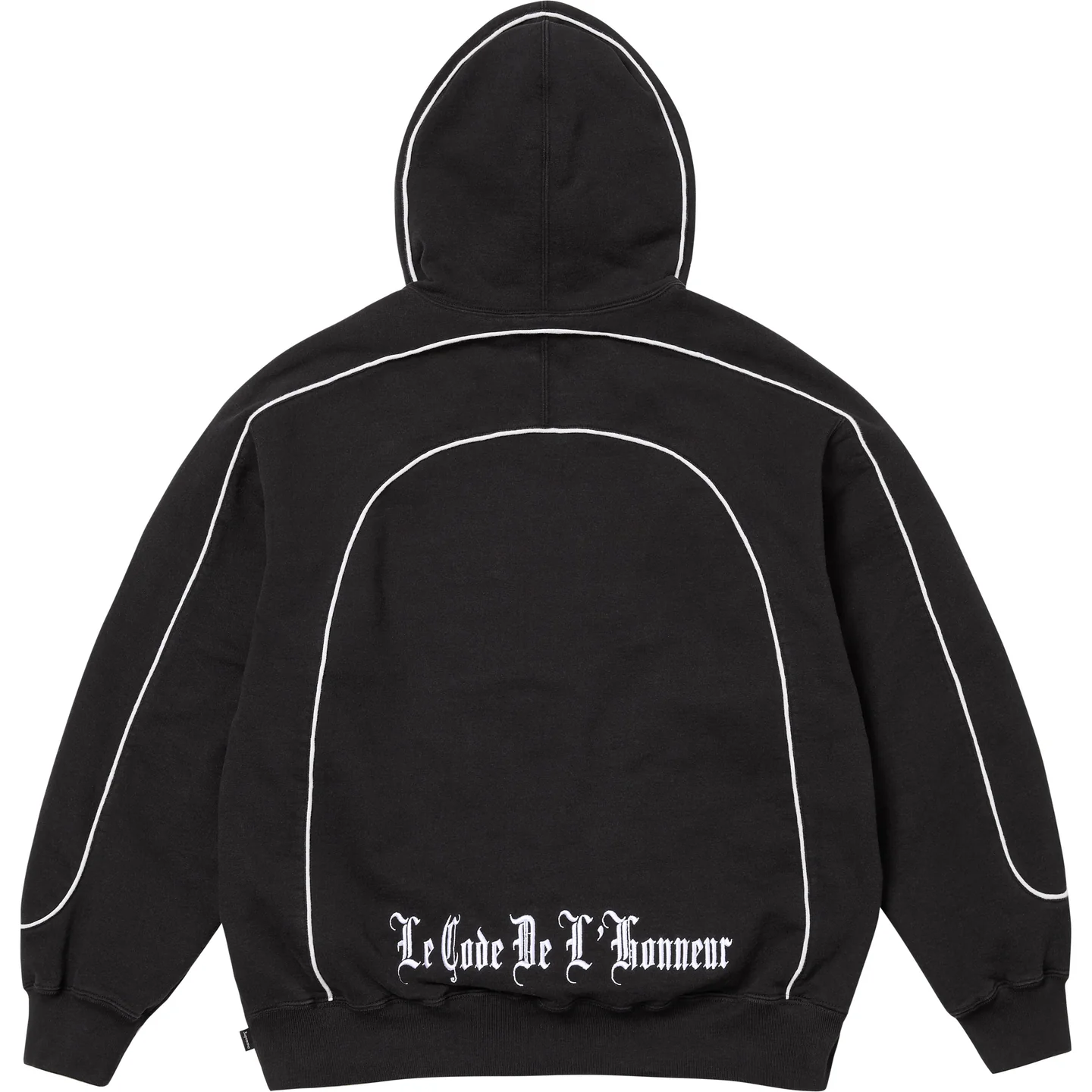 Supreme Supreme Curve Piping Hooded Sweatshirt