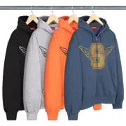 Supreme Wings Zip Up Hooded Sweatshirt