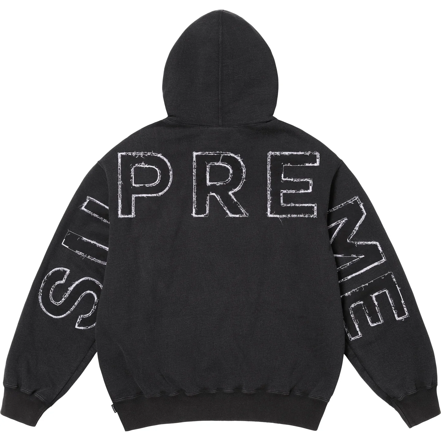 Supreme Supreme Frayed Hooded Sweatshirt
