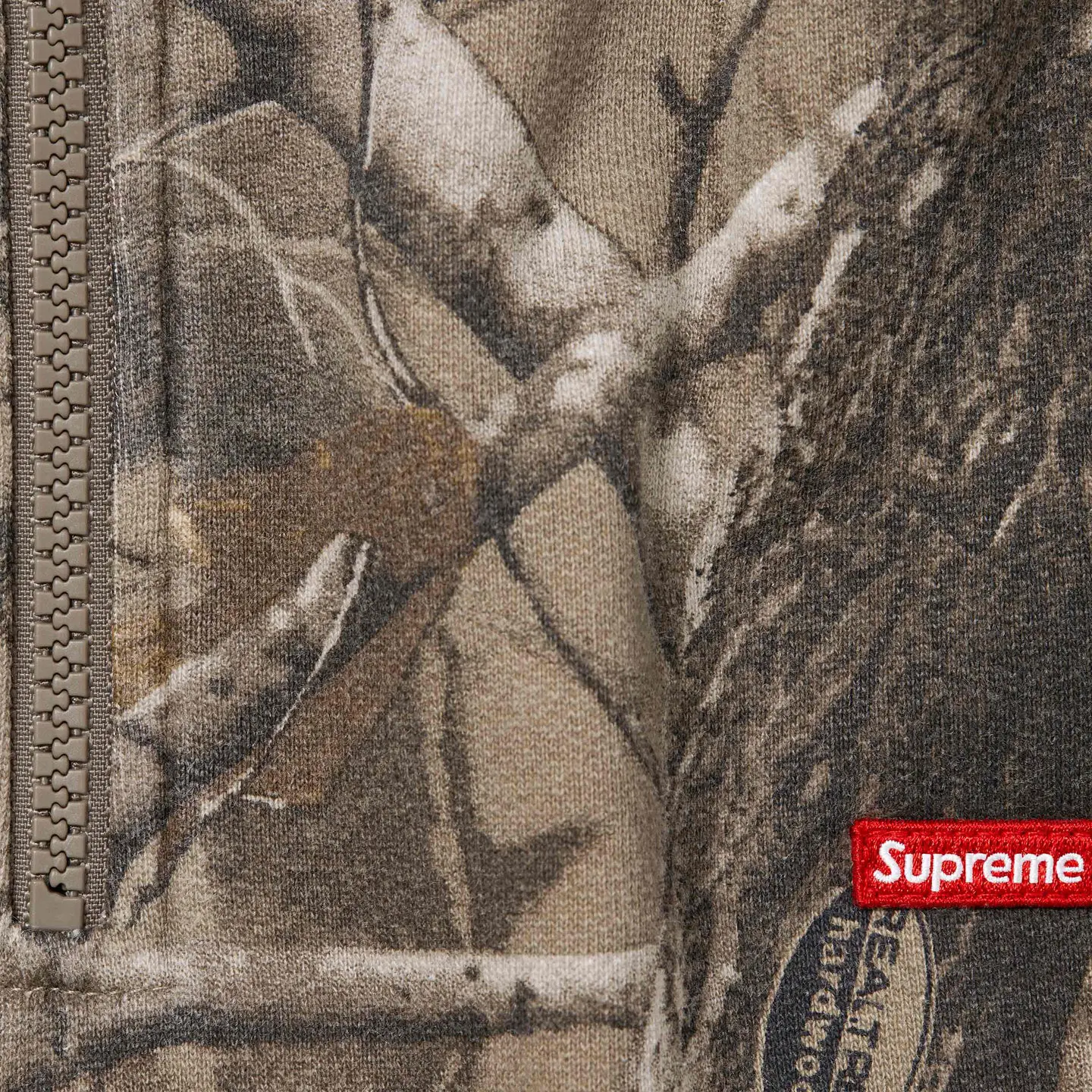 Supreme Supreme Small Box Half Zip Pullover