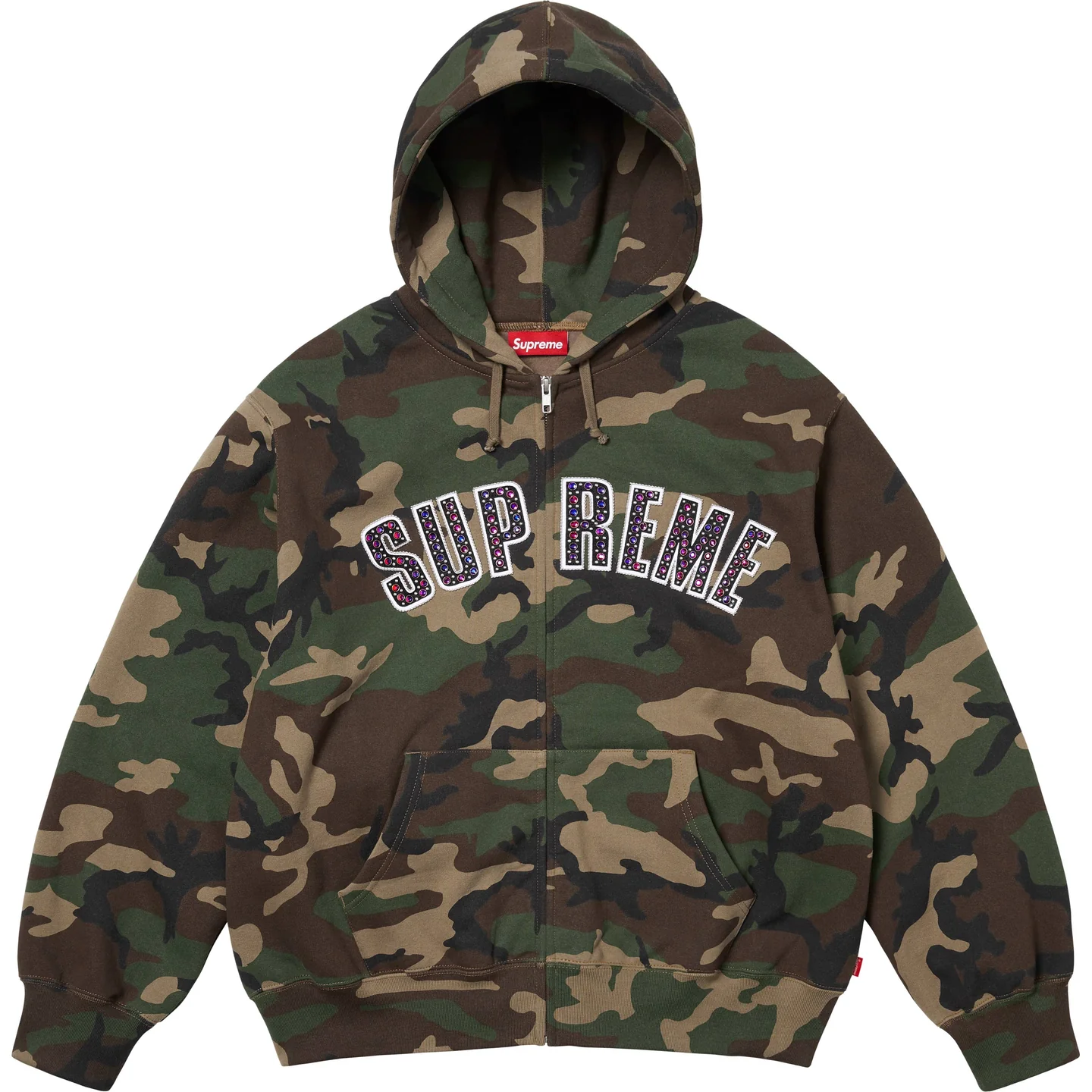 Supreme Supreme®/b.b. Simon® Zip Up Hooded Sweatshirt