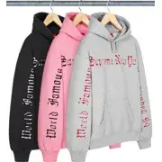 Supreme Contrast Cutout Hooded Sweatshirt