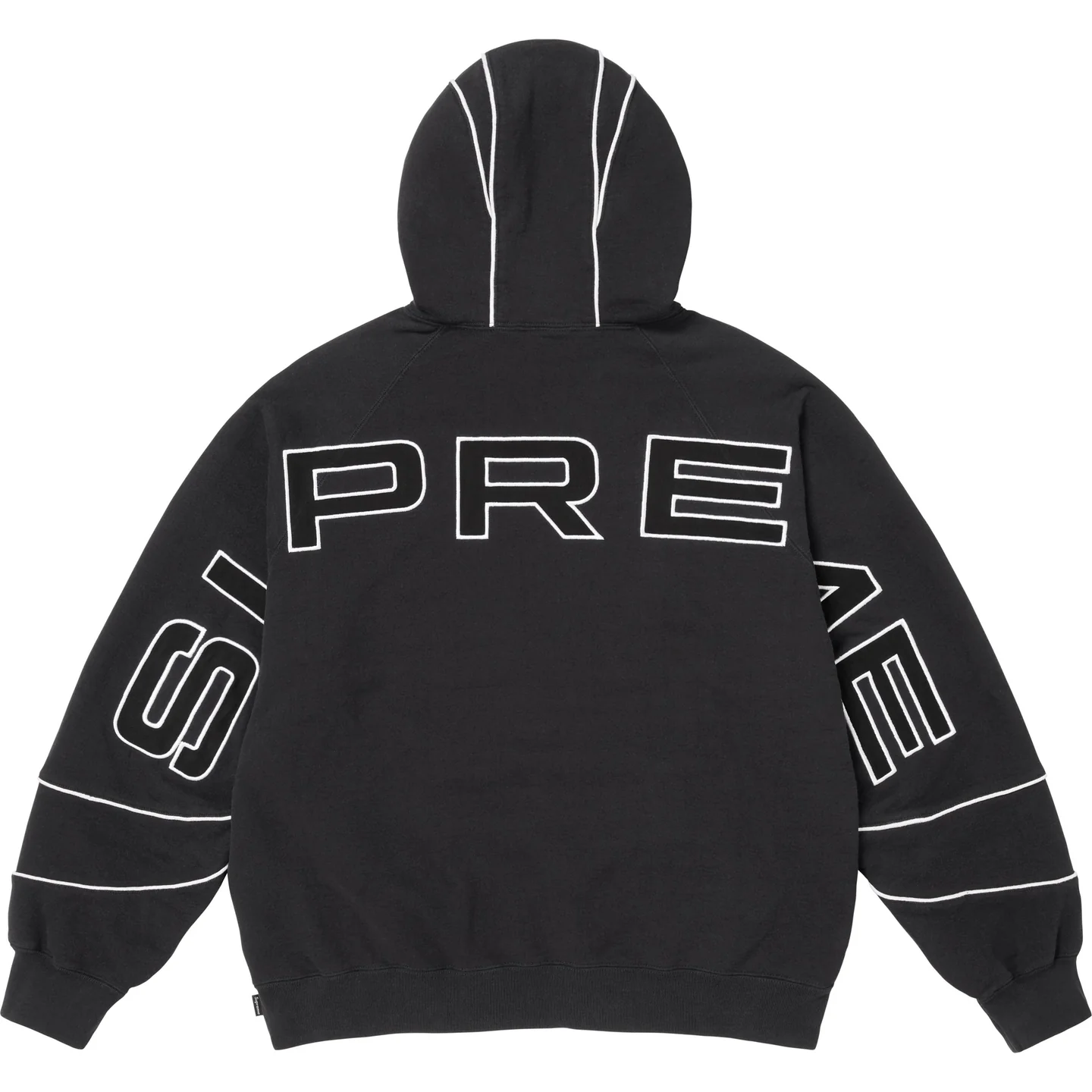 Supreme Paneled Hooded Sweatshirt