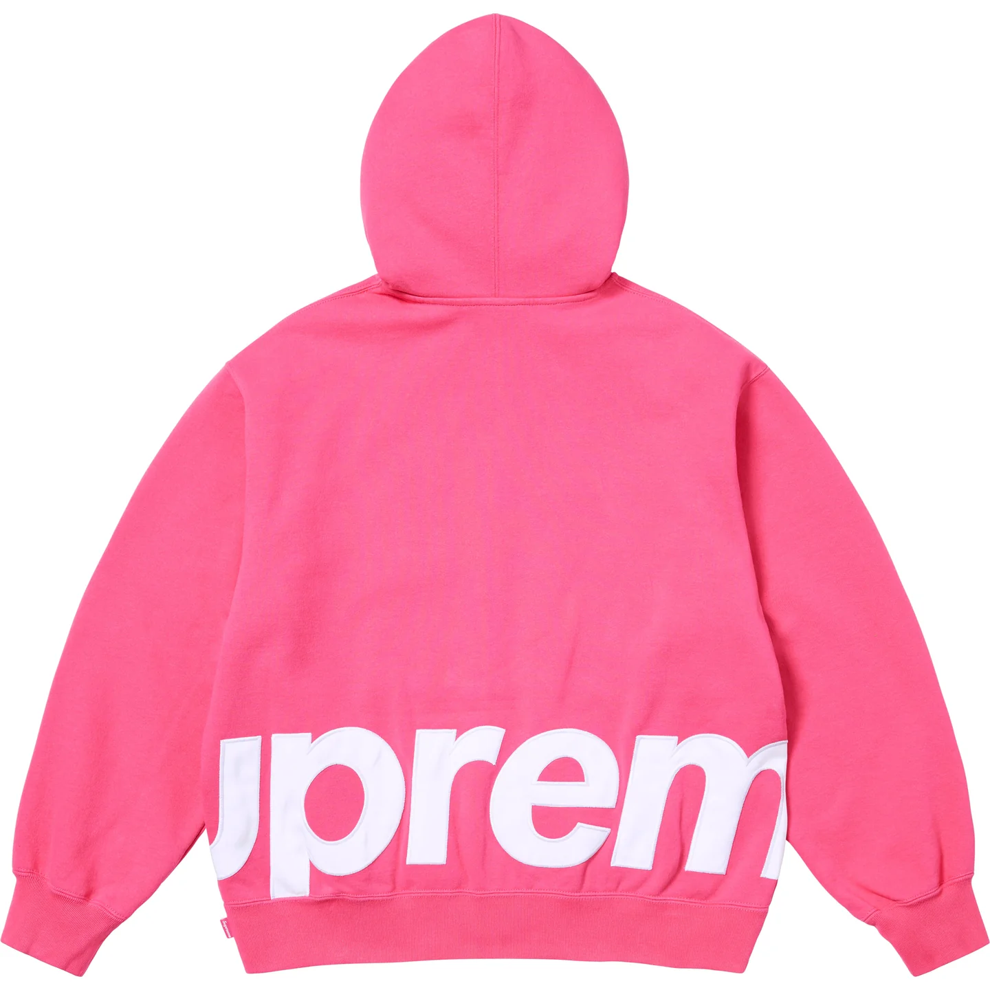 Supreme Supreme Big Logo Zip Up Hooded Sweatshirt