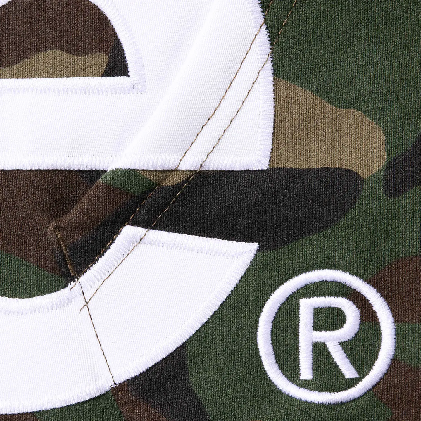 Supreme Supreme Big Logo Zip Up Hooded Sweatshirt