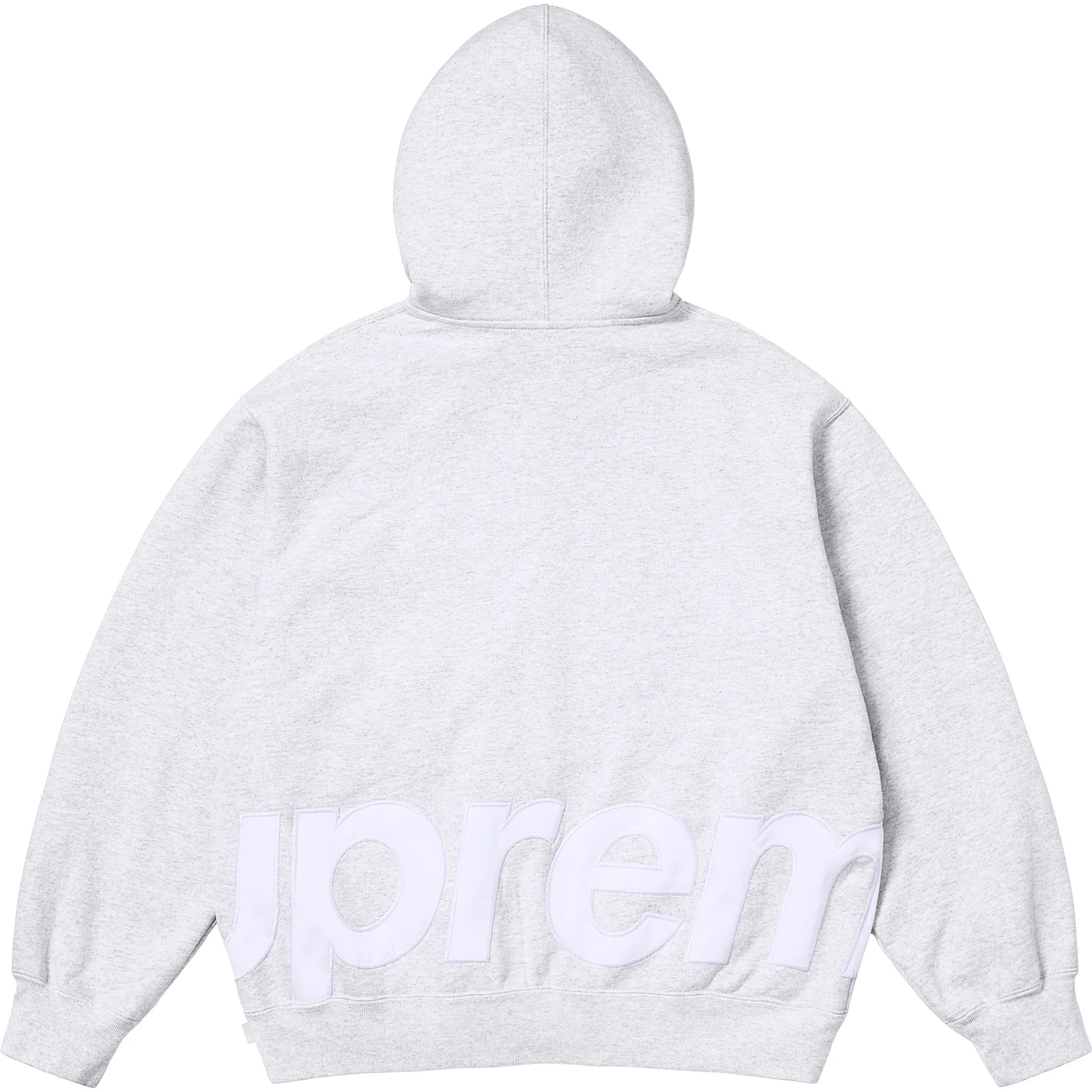 Supreme Supreme Big Logo Zip Up Hooded Sweatshirt