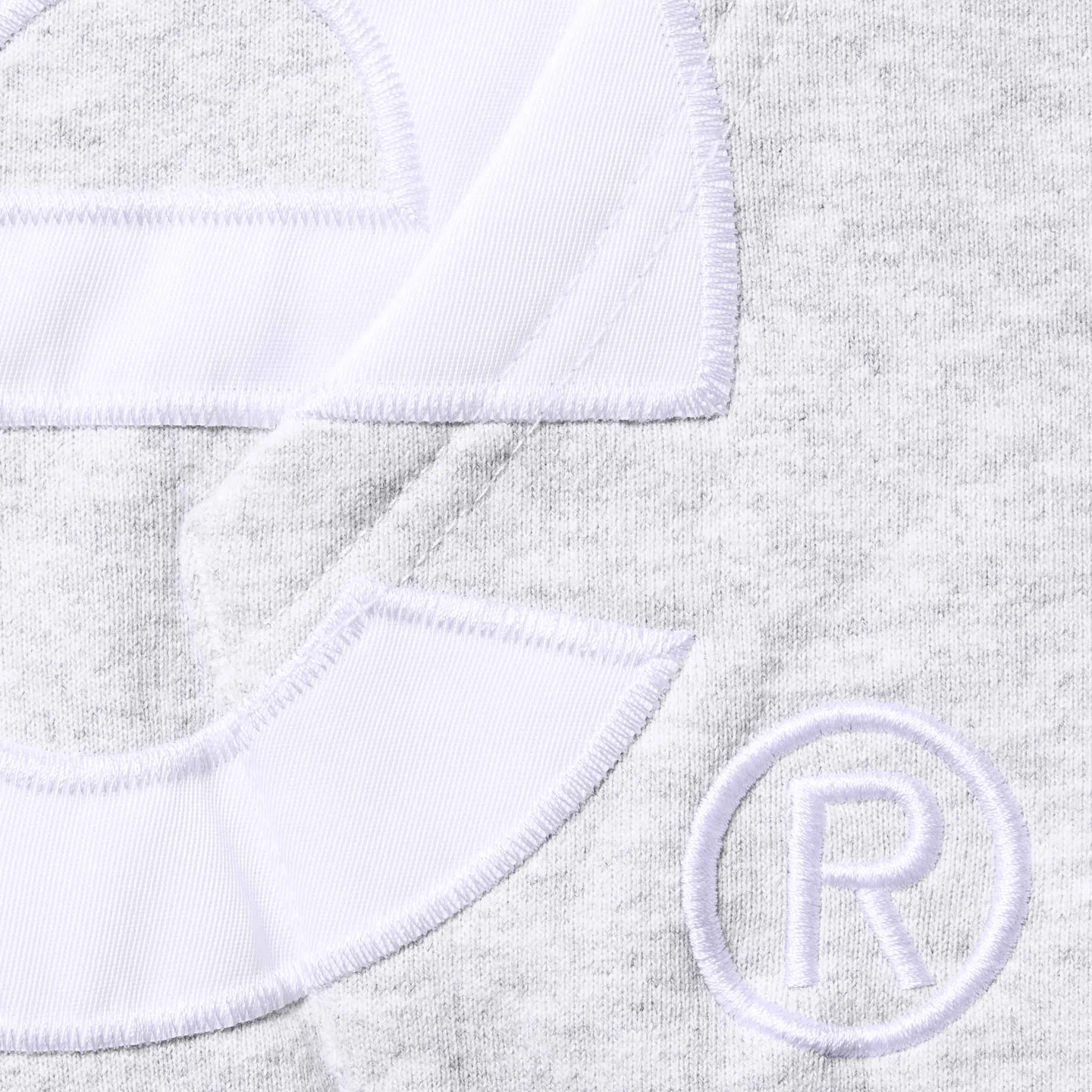 Supreme Supreme Big Logo Zip Up Hooded Sweatshirt