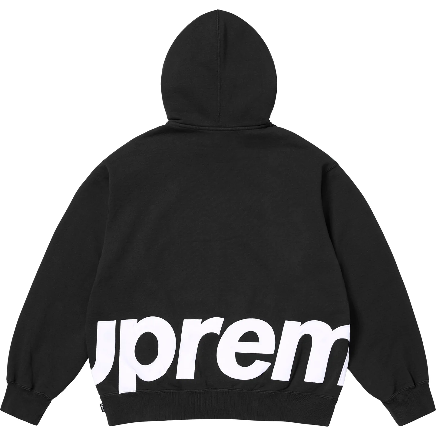Supreme Supreme Big Logo Zip Up Hooded Sweatshirt