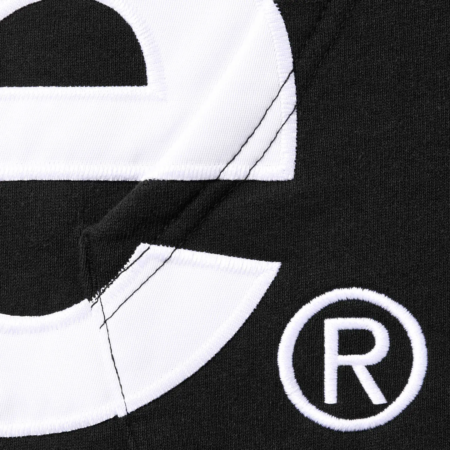 Supreme Supreme Big Logo Zip Up Hooded Sweatshirt
