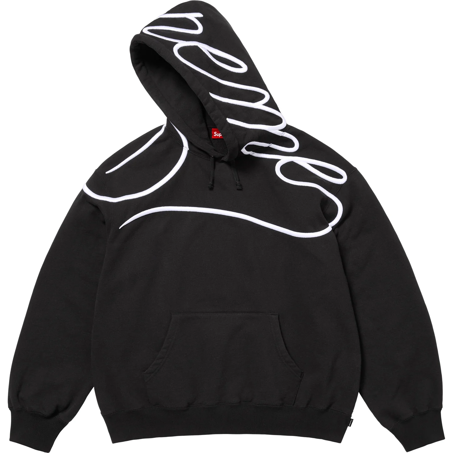 Supreme Supreme Shoulder Script Hooded Sweatshirt