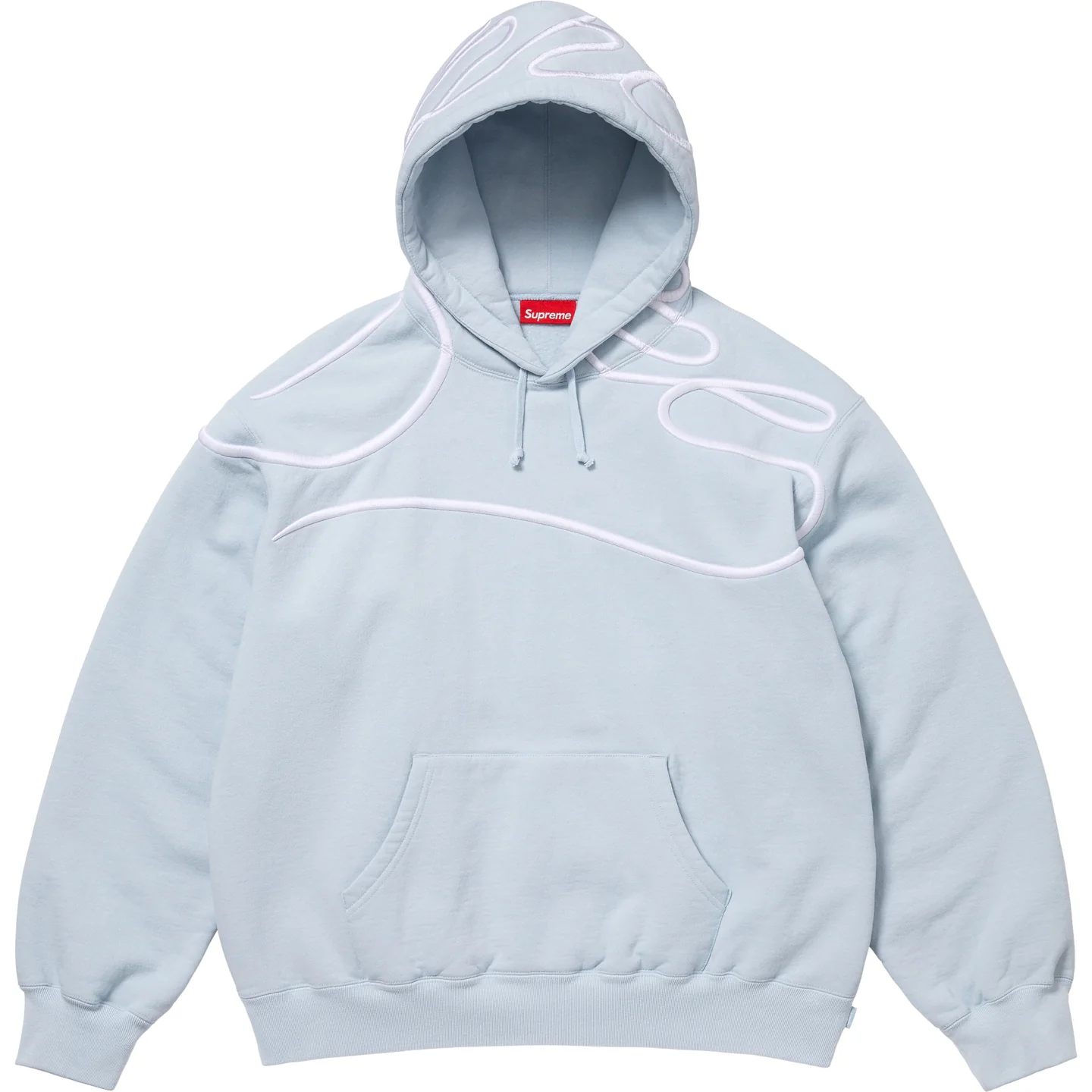 Supreme Supreme Shoulder Script Hooded Sweatshirt