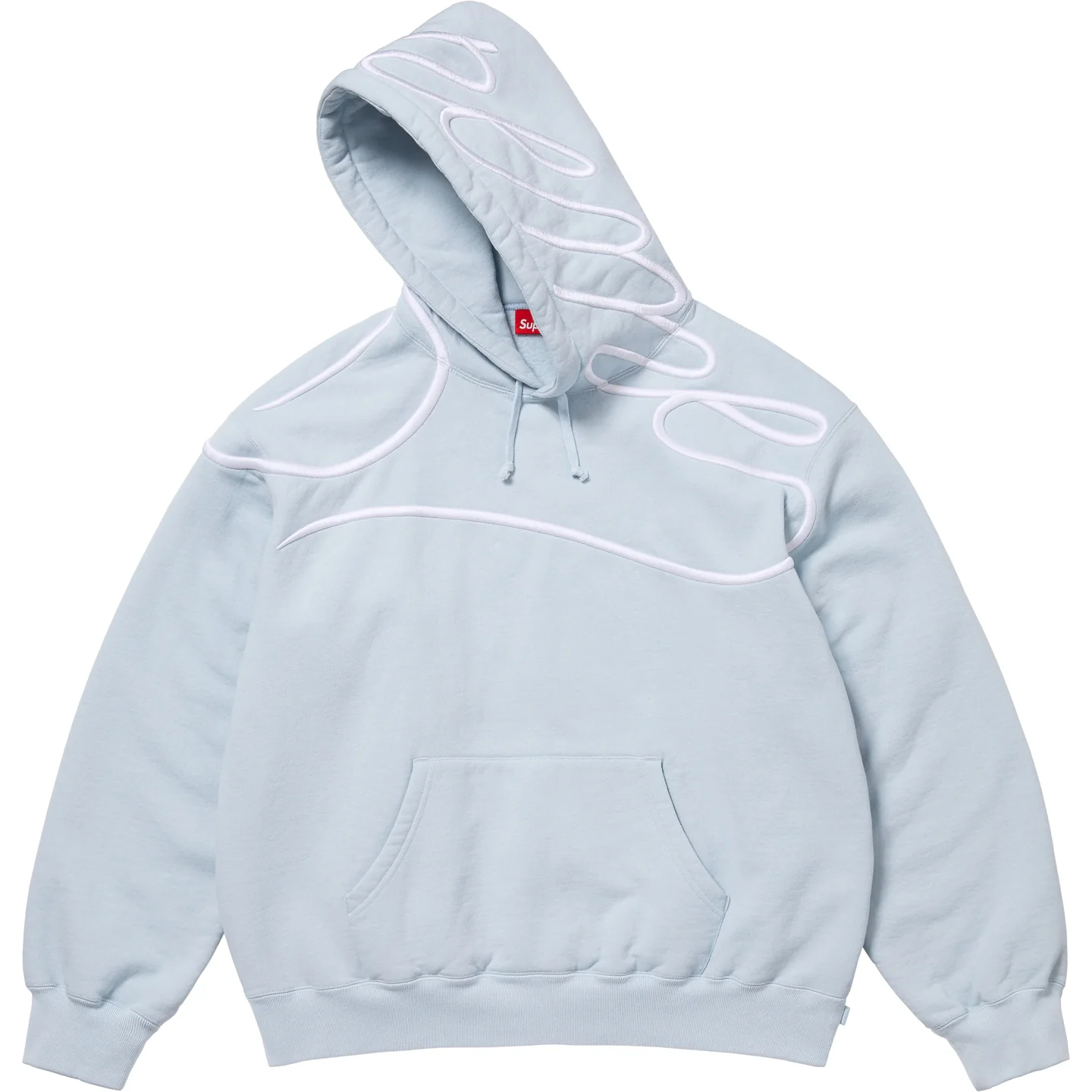 Supreme Supreme Shoulder Script Hooded Sweatshirt