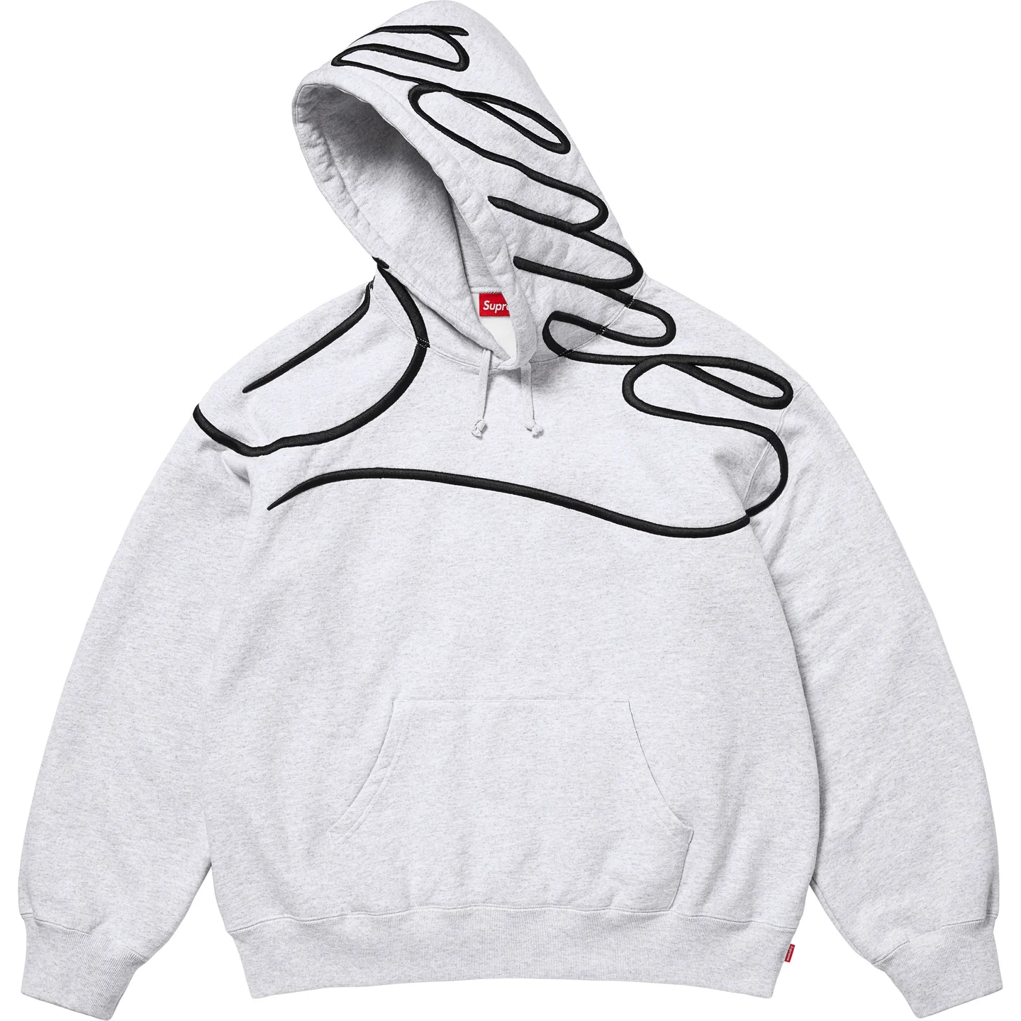 Supreme Supreme Shoulder Script Hooded Sweatshirt